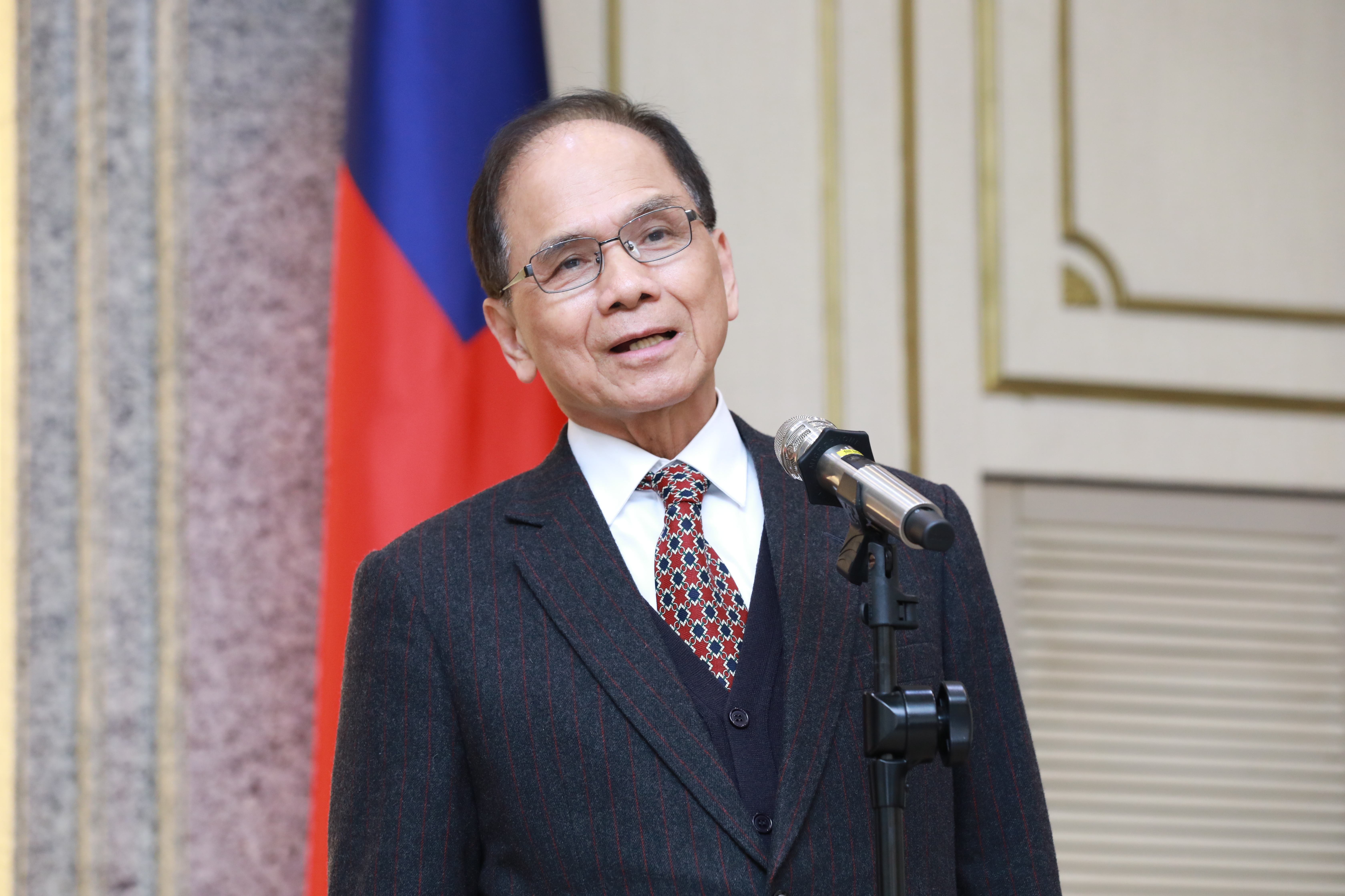 游錫堃呼籲各政黨在提院長人選時，應思考國會外交的重要性。（本刊資料照）