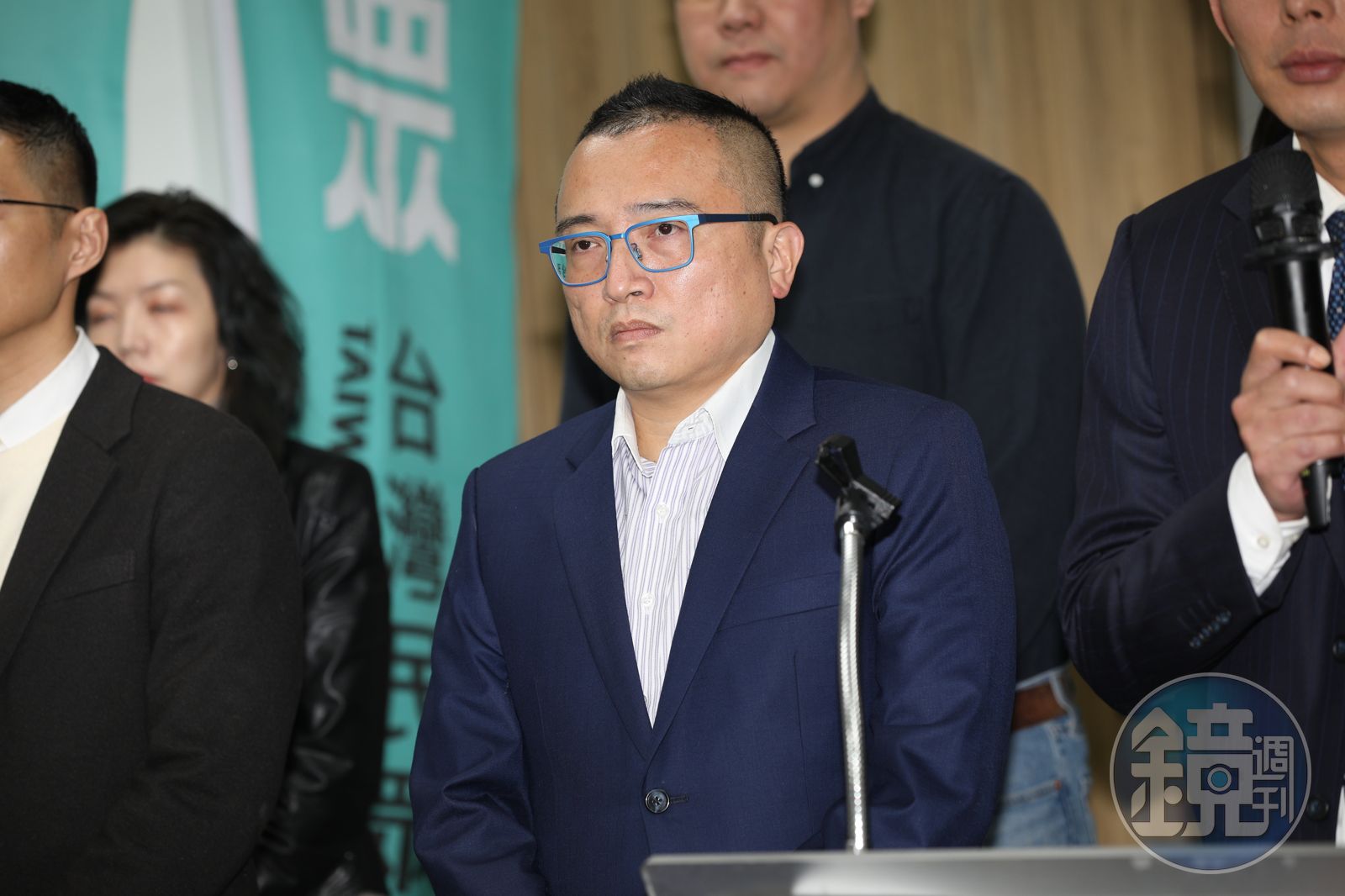 民眾黨祕書長周榆修獲留任。