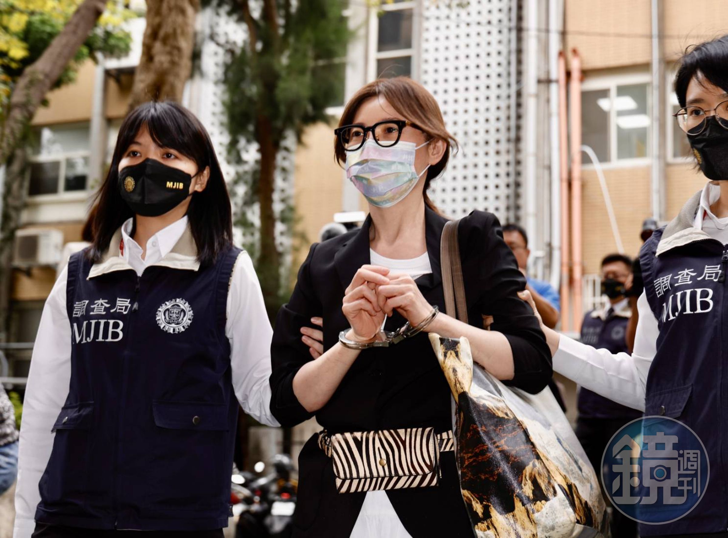 貴婦奈奈下午移送至台北地檢署歸案。