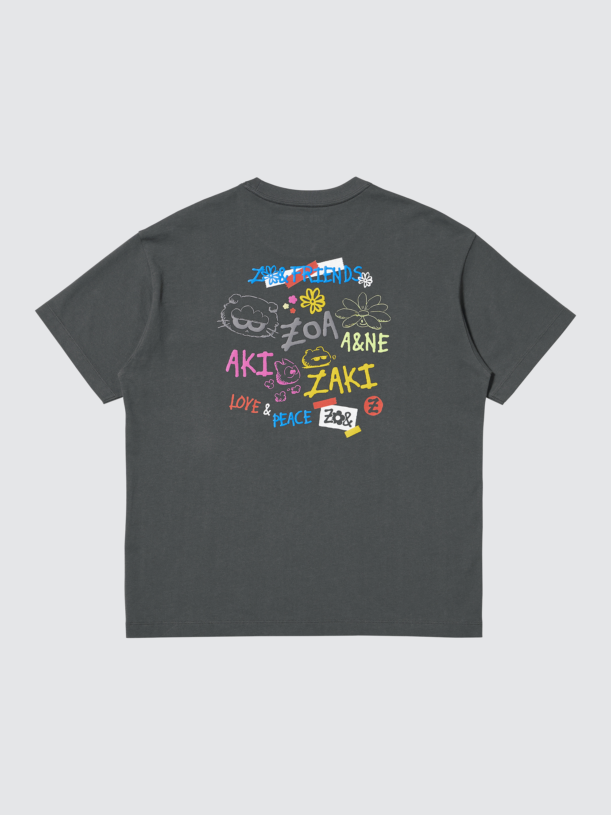 ZO&FRIENDS UT印花T恤。NT$490