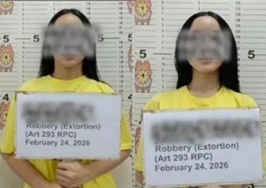 菲律賓警方逮捕仙人跳的變性人團夥。(翻攝畫面)