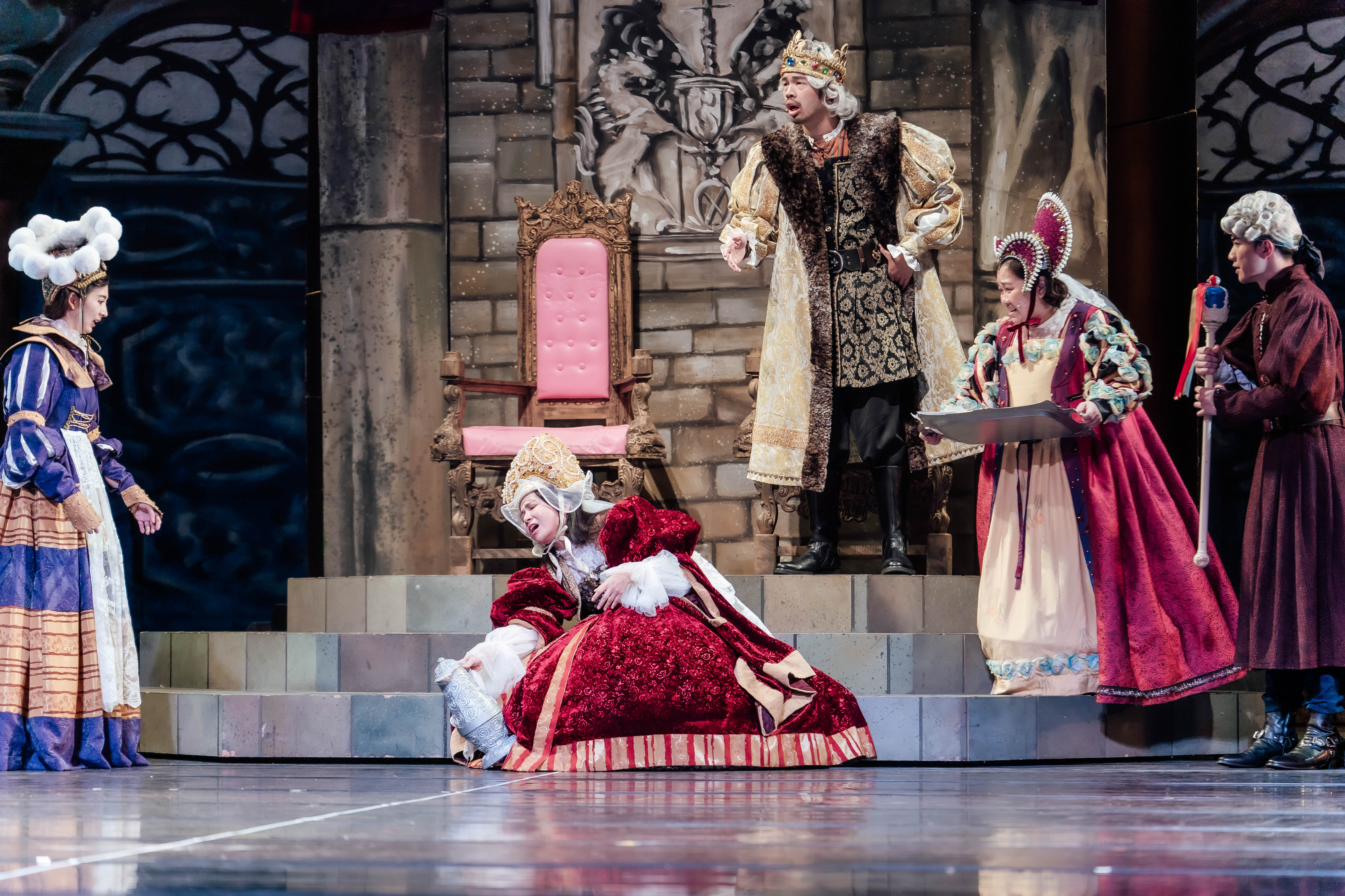 李國修紀念作品《莎姆雷特》上周末在台中首演。（寬宏提供）