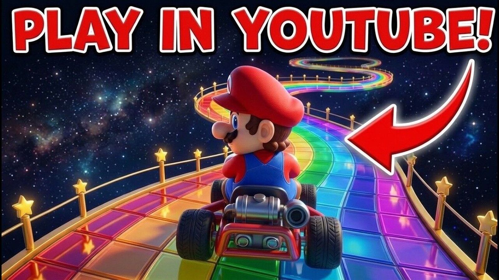 《瑪利歐賽車》在YouTube也能玩? 玩家直呼:創意給滿分