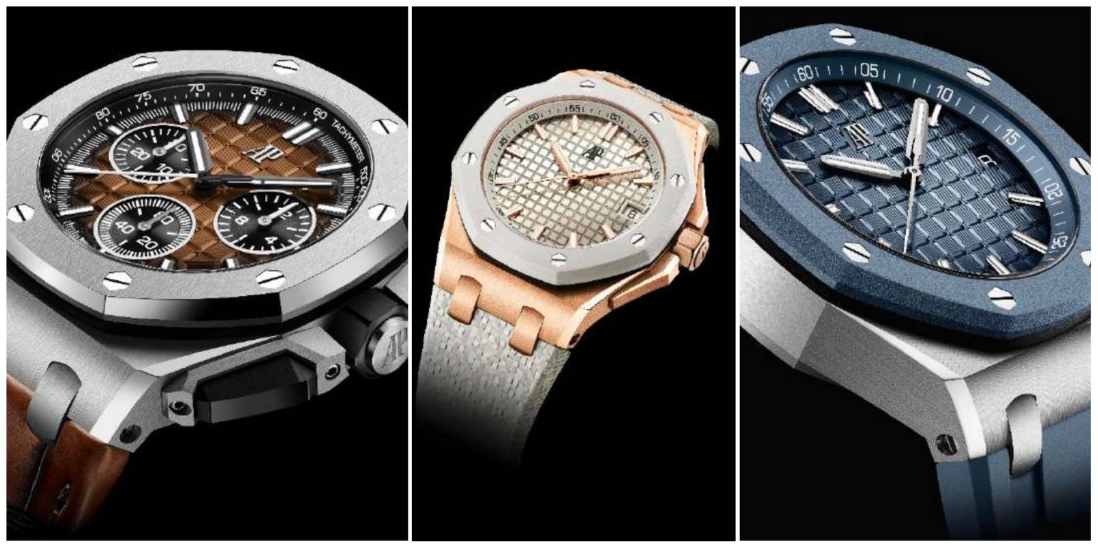 愛彼（AUDEMARS PIGUET）在2024年發表了三款全新皇家橡樹離岸型新作，在顏色、材質、和尺寸上都有了不一樣的呈現，也讓ROO家族在慶祝30週年之後，有了重新啟動的新鮮感。