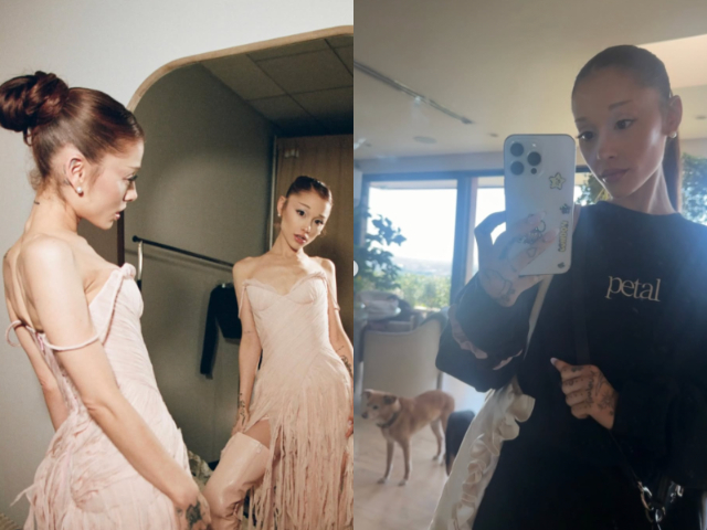 美國知名歌手Ariana Grande暴瘦引發討論,藥師陳澤鈞提出可能發生的原因供民眾衛教。(翻攝Ariana Grande IG)