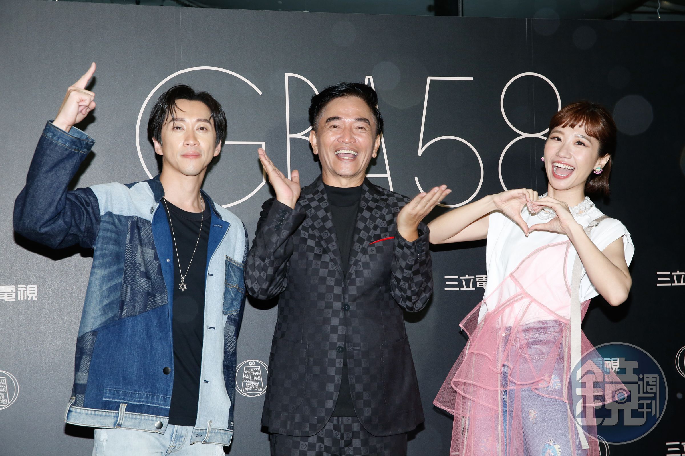 吳宗憲、Lulu、陳漢典拿下金鐘綜藝節目主持人獎。