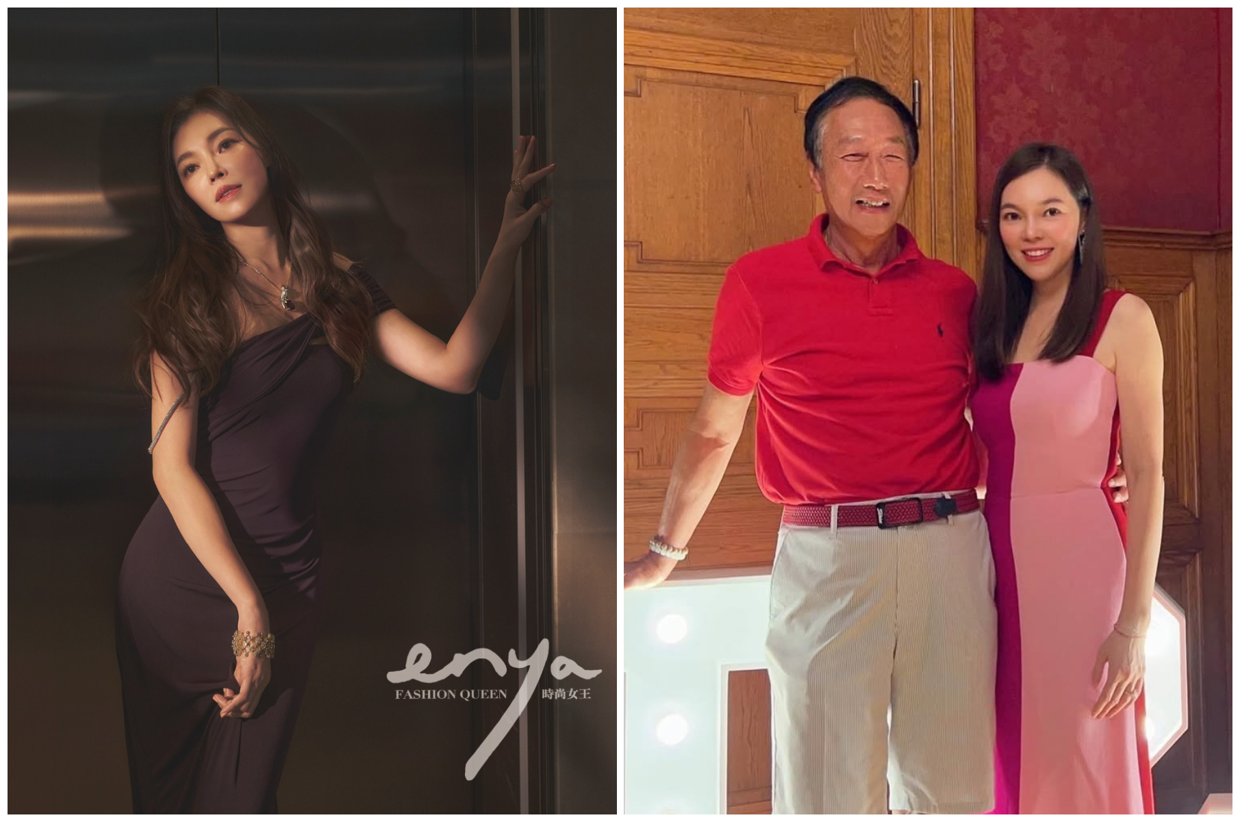 曾馨瑩與郭台銘結婚16年，育有2女1子。（翻攝曾馨瑩IG）