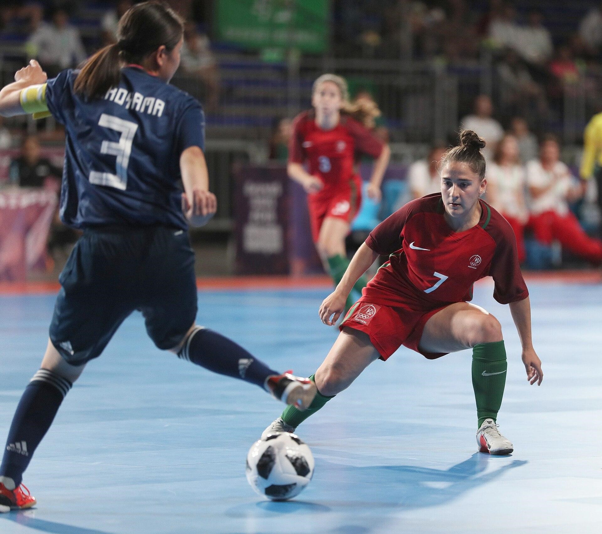 2018年青年奧運女子5人制足球決賽。（Sandro Halank／Wikimedia Commons／CC BY-SA 4.0）