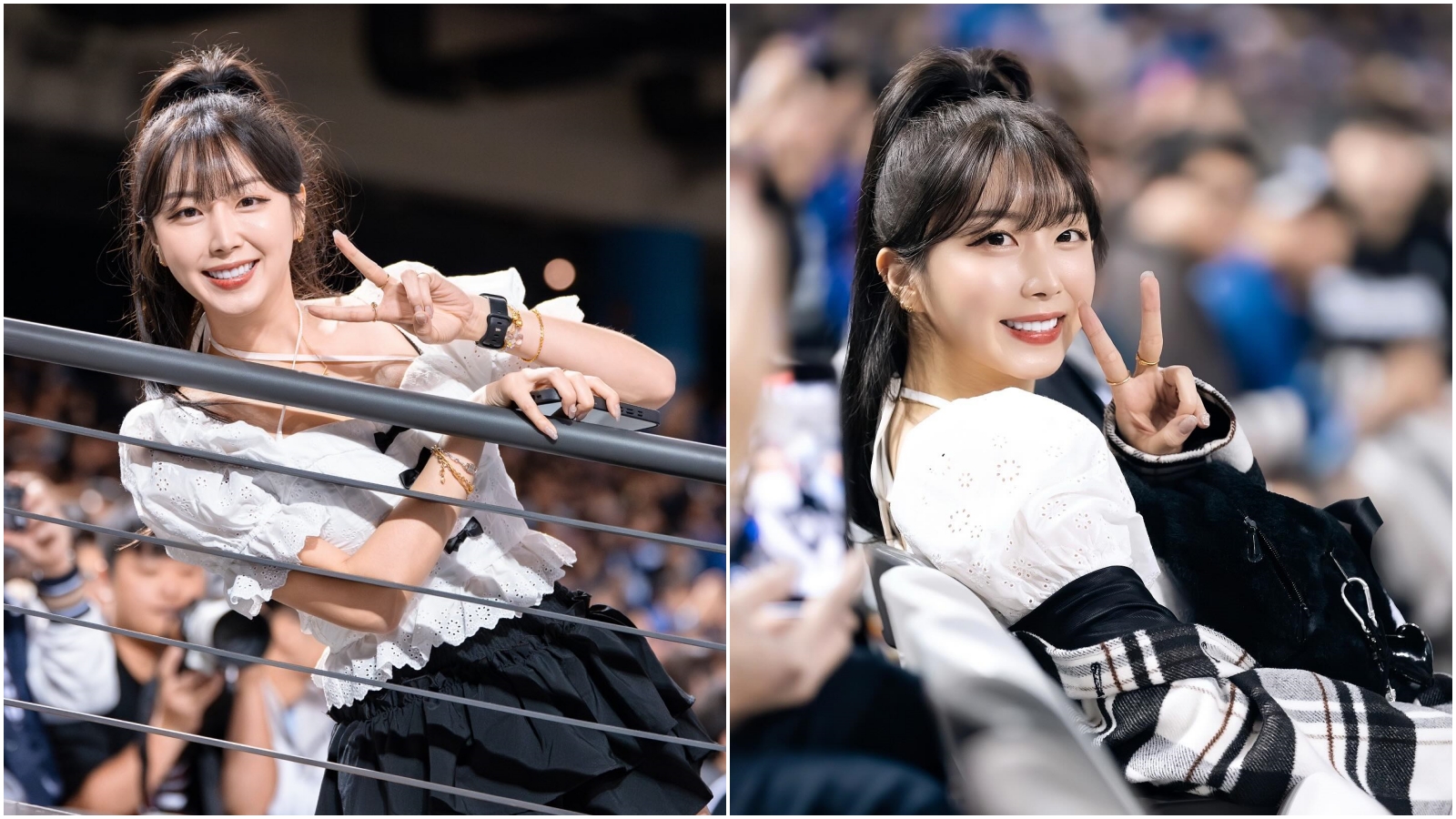 啦啦隊女神安芝儇飛來台灣替我國加油。（翻攝安芝儇threads）