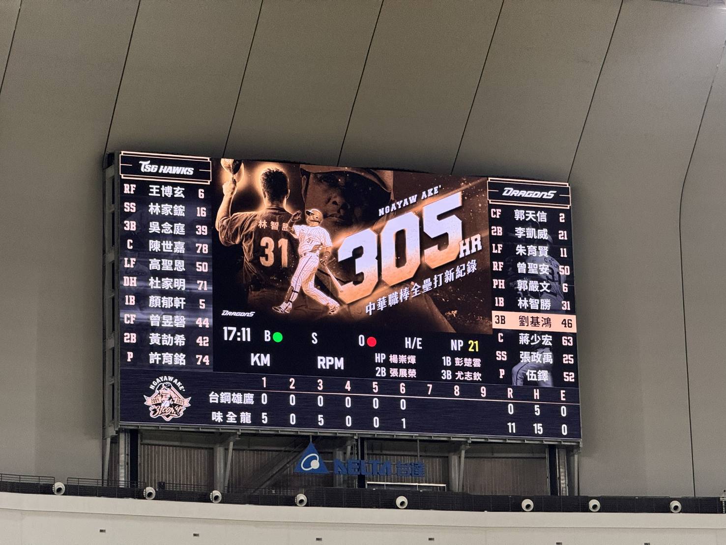 林智勝引退賽最終戰炸裂，畫下完美句點。