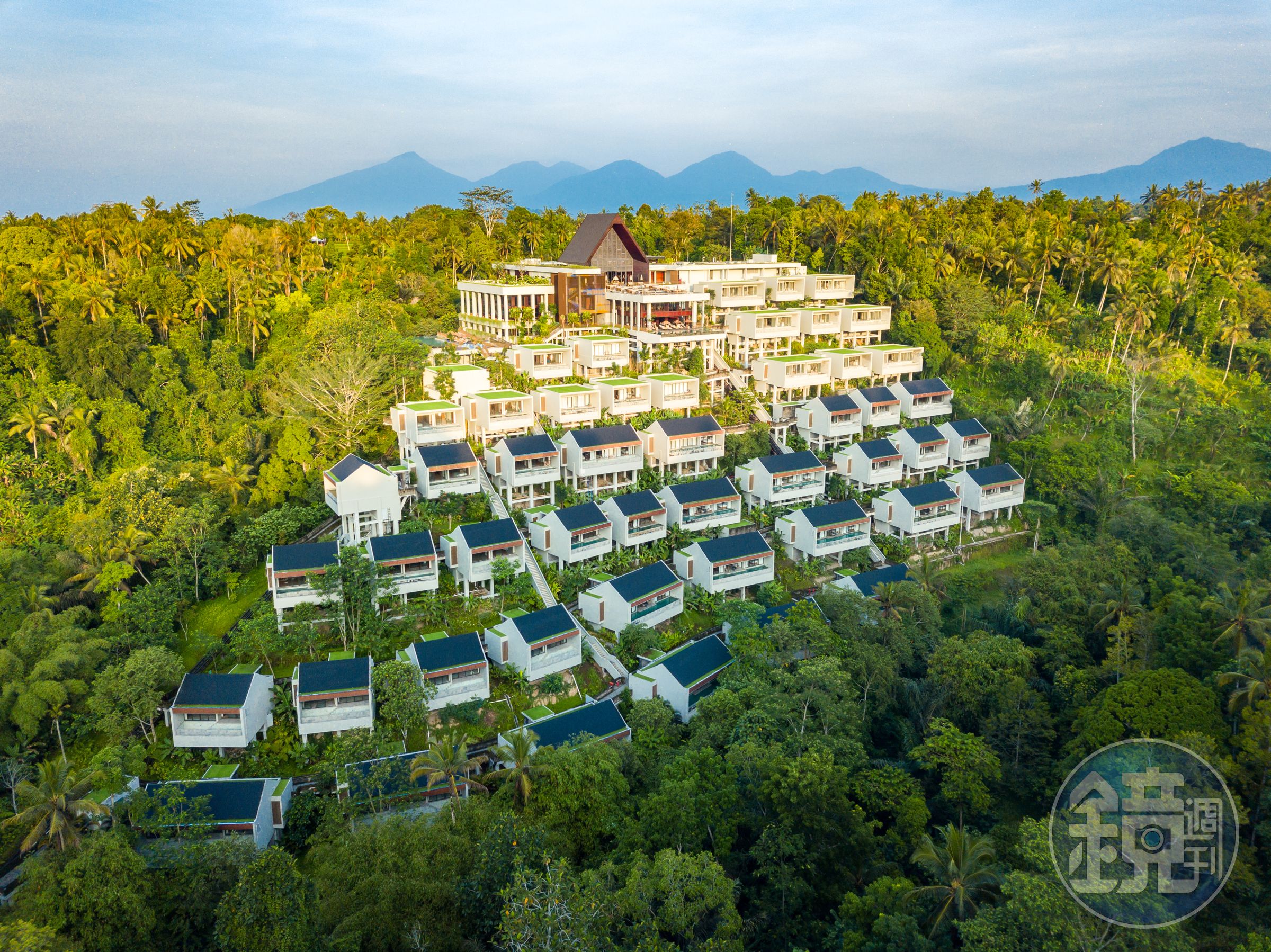 烏布深山中的「峇里島烏布安納塔拉度假酒店」，被整片原始森林圍繞。