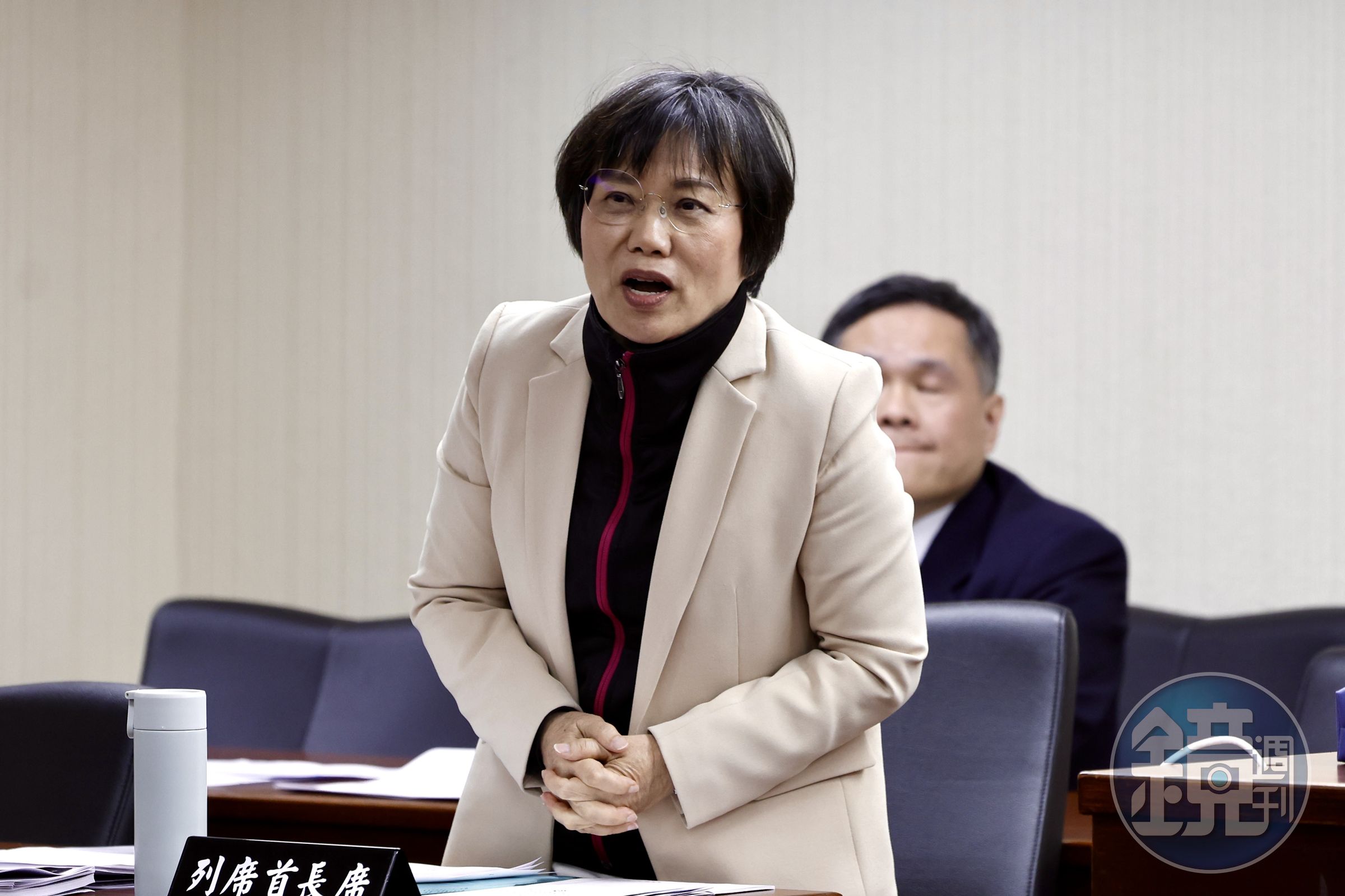 被問到有傳言指出520後酌內閣改組、她的內政部長一職將被撤換,劉世芳僅表示自己不知道這件事。(本刊資料照)
