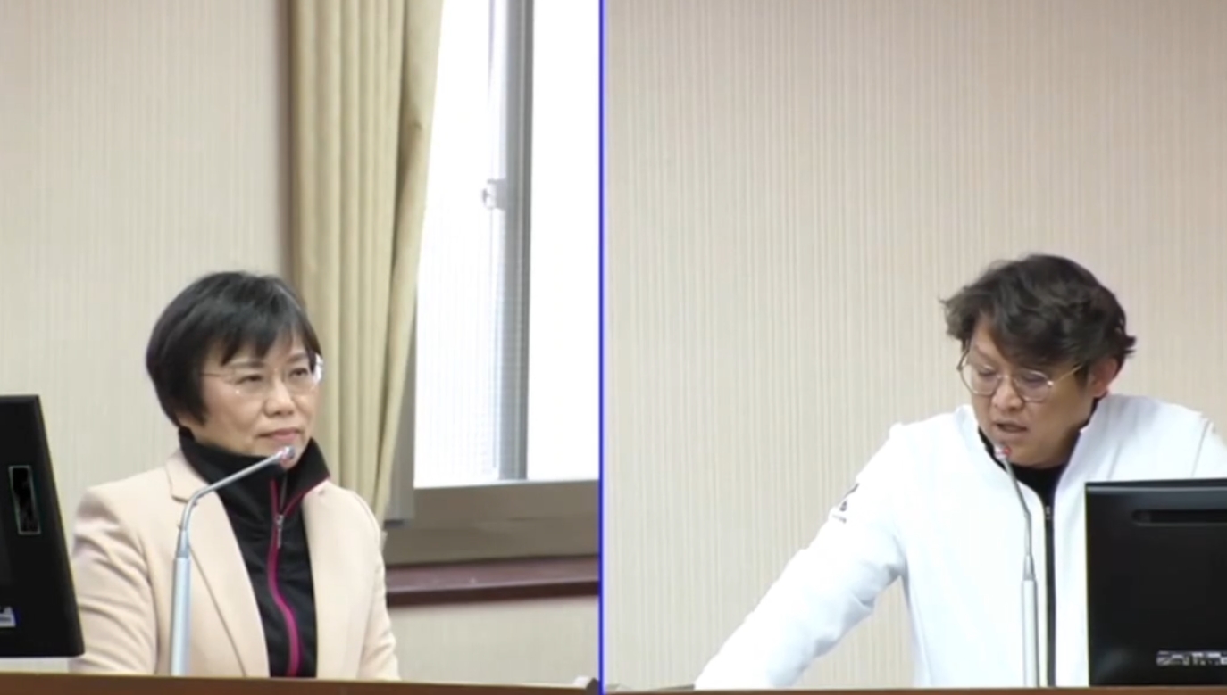 黃建賓要求落實勞務人員的加薪，劉世芳無奈回應，預算已經被立院刪減跟凍結掉。（翻攝自threads＠lydppcaucus）