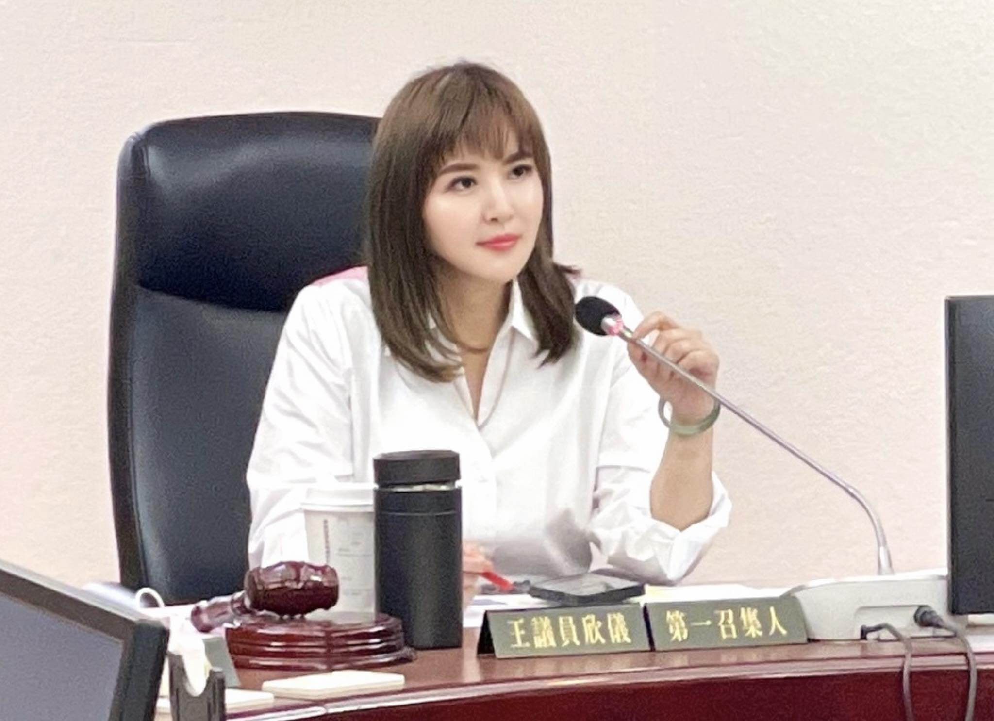 針對林岳龍涉入共諜案，王欣儀發出3點聲明回應。（翻攝自王欣儀臉書）