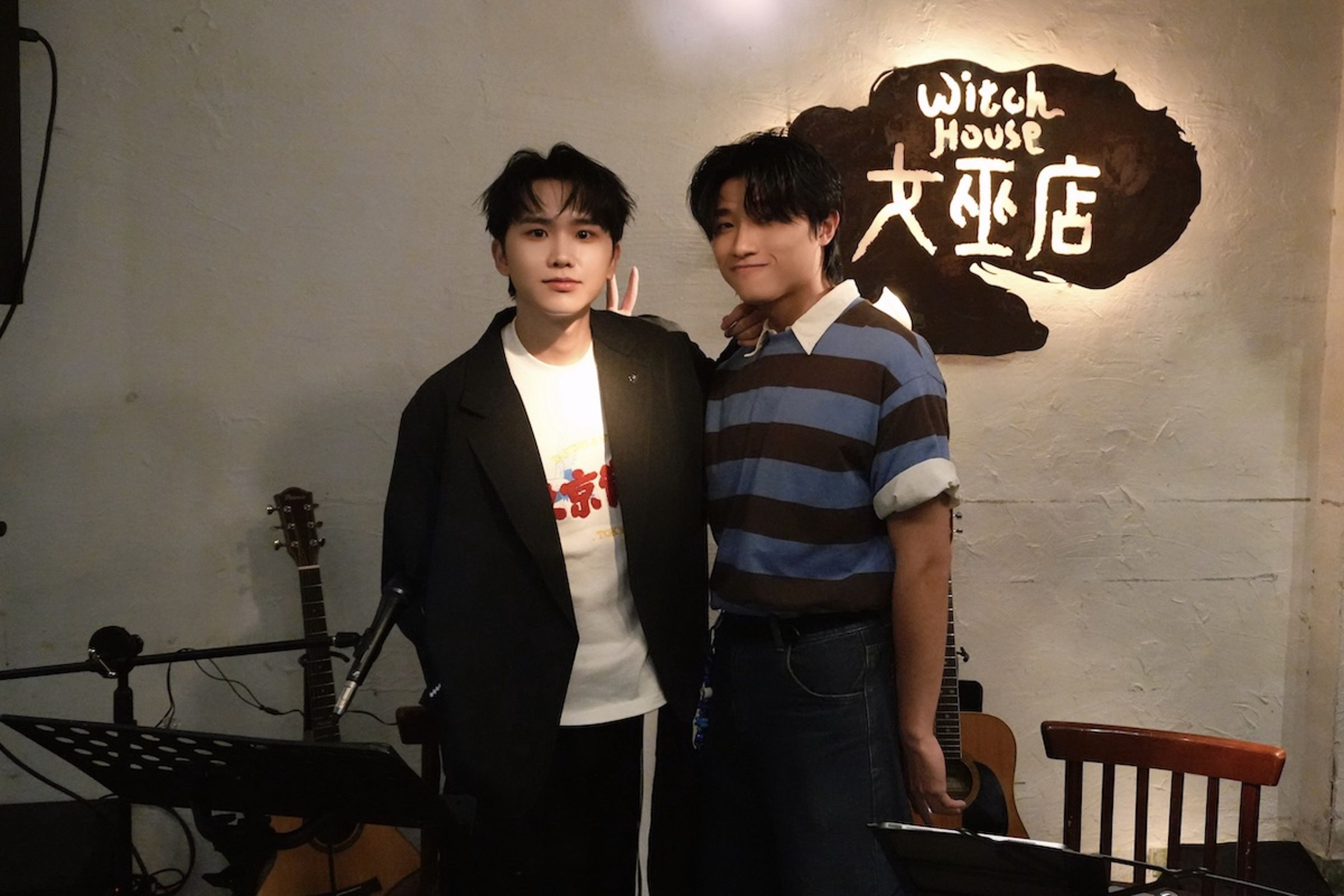 黃莑茗巡迴唱回台北，邀請創作歌手陳宇祥上節目。（圖／種子音樂）