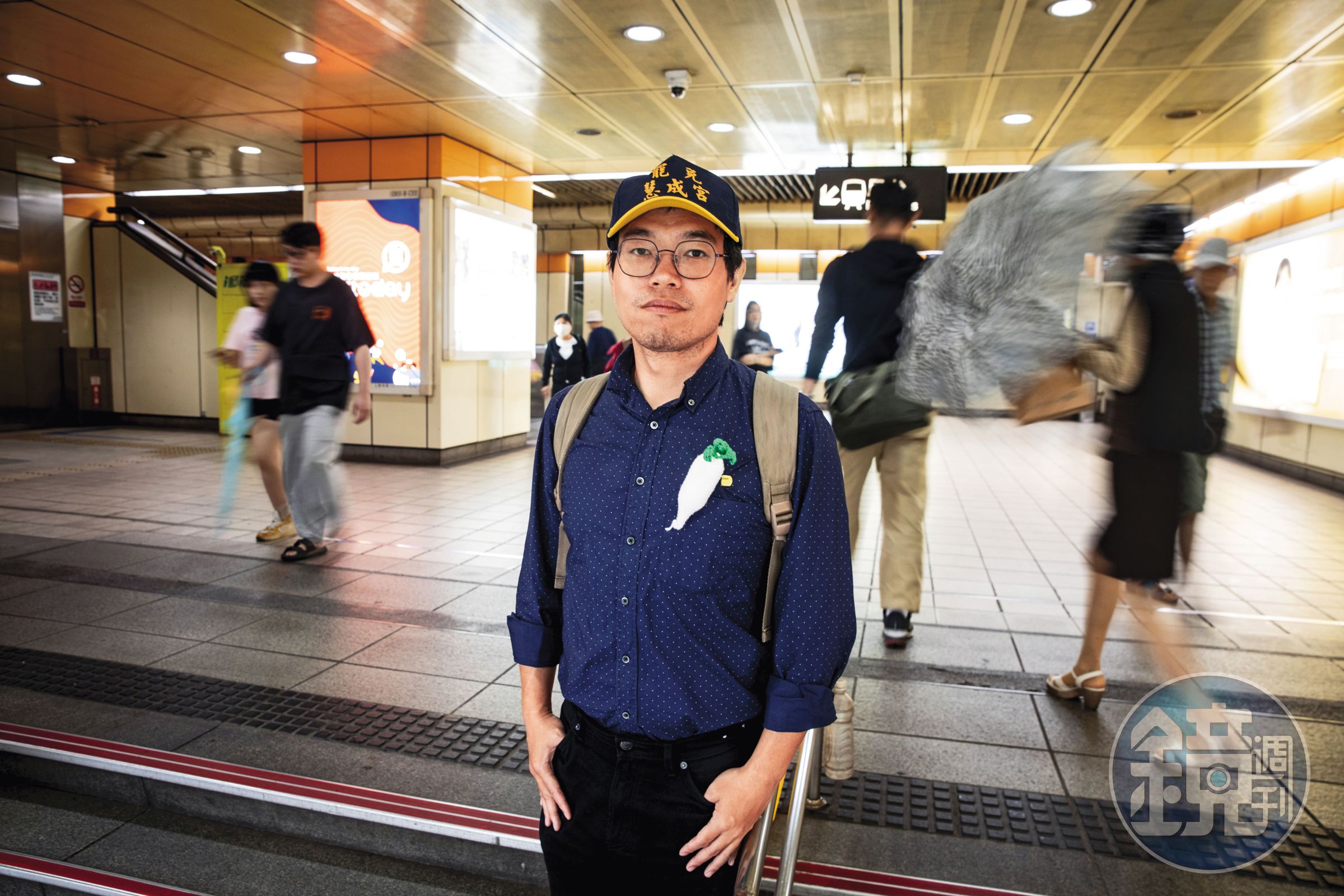 朱宥勳因邏輯清晰,常受民團邀請進行街頭宣講。