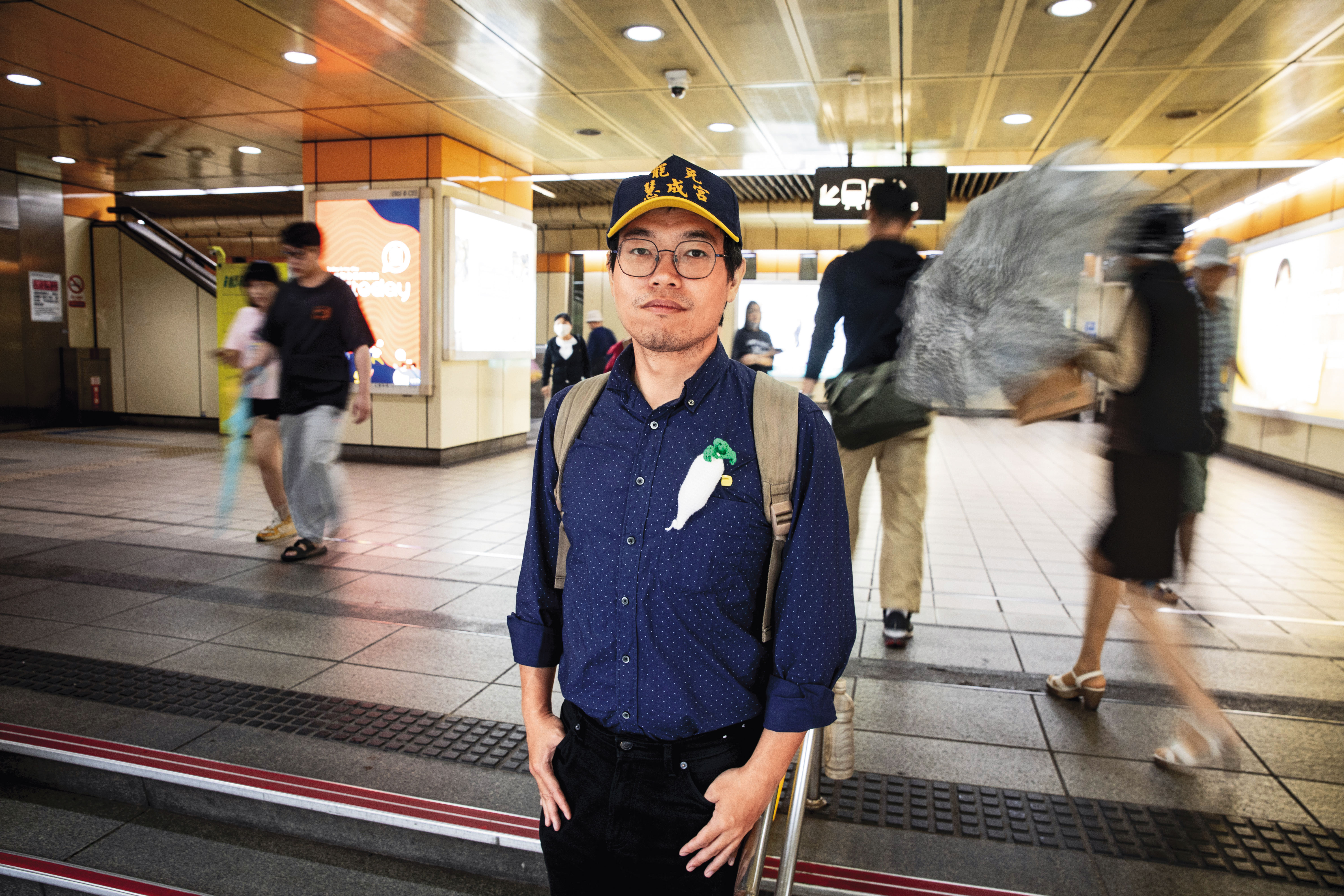 朱宥勳因邏輯清晰，常受民團邀請進行街頭宣講。