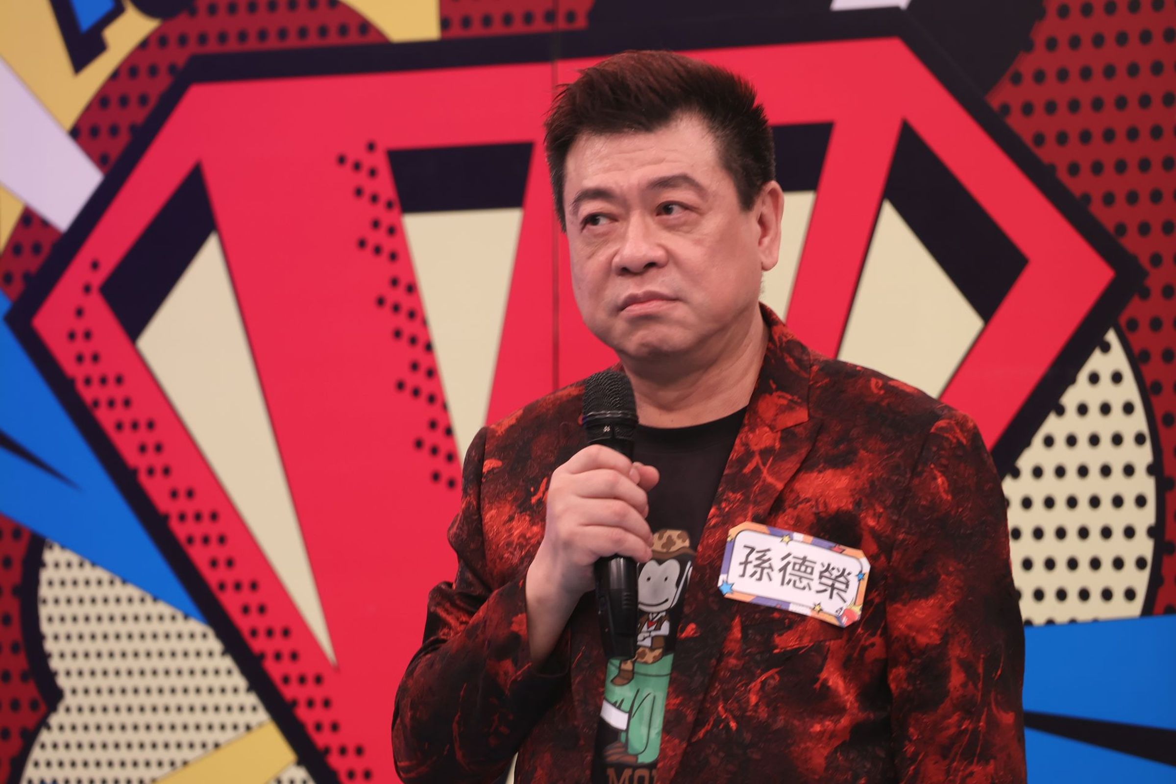 孫德榮錄影回應和羅志祥假和解一事。(中天提供)