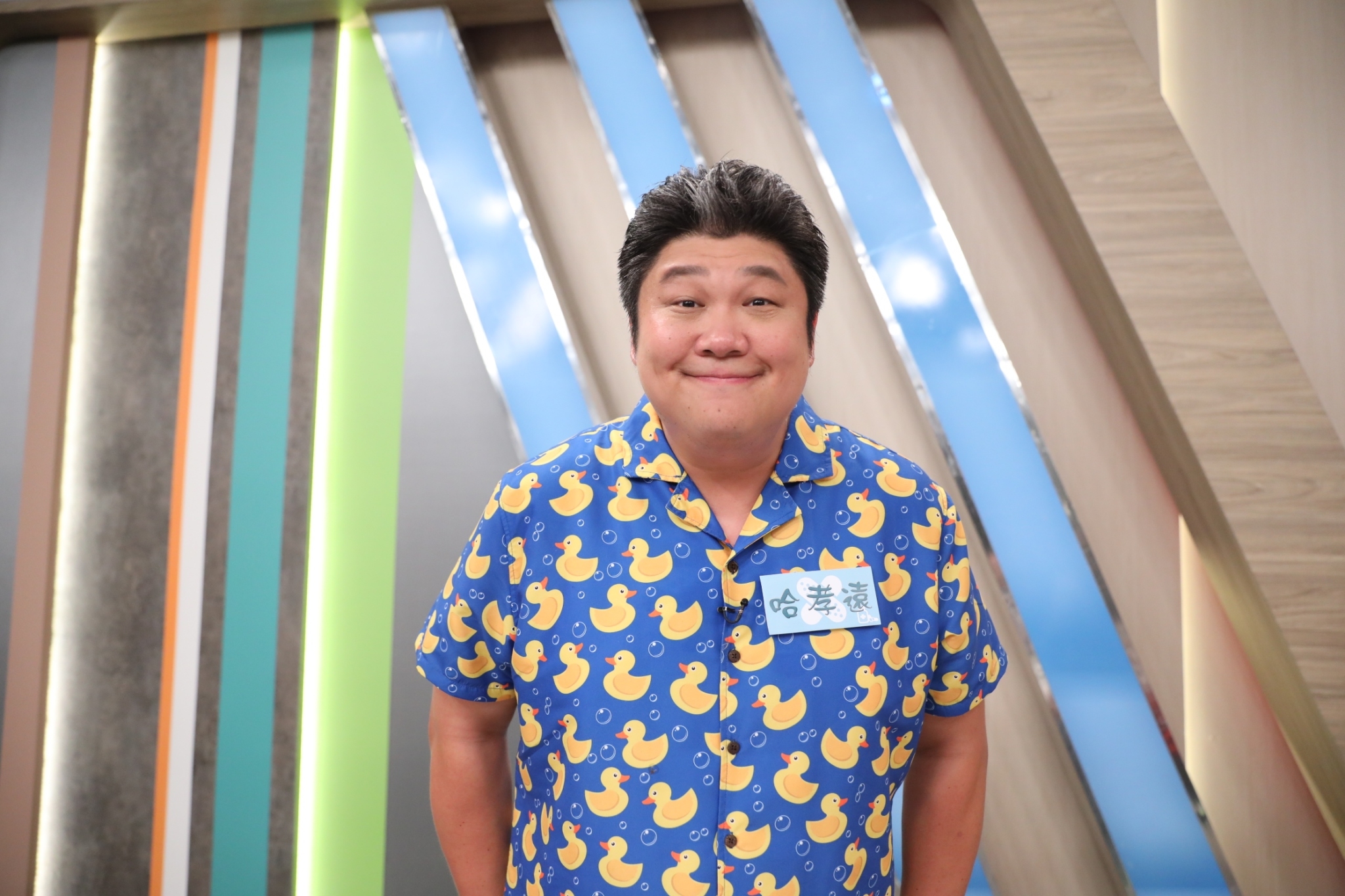 哈孝遠吃海鮮痛風。（民視提供）