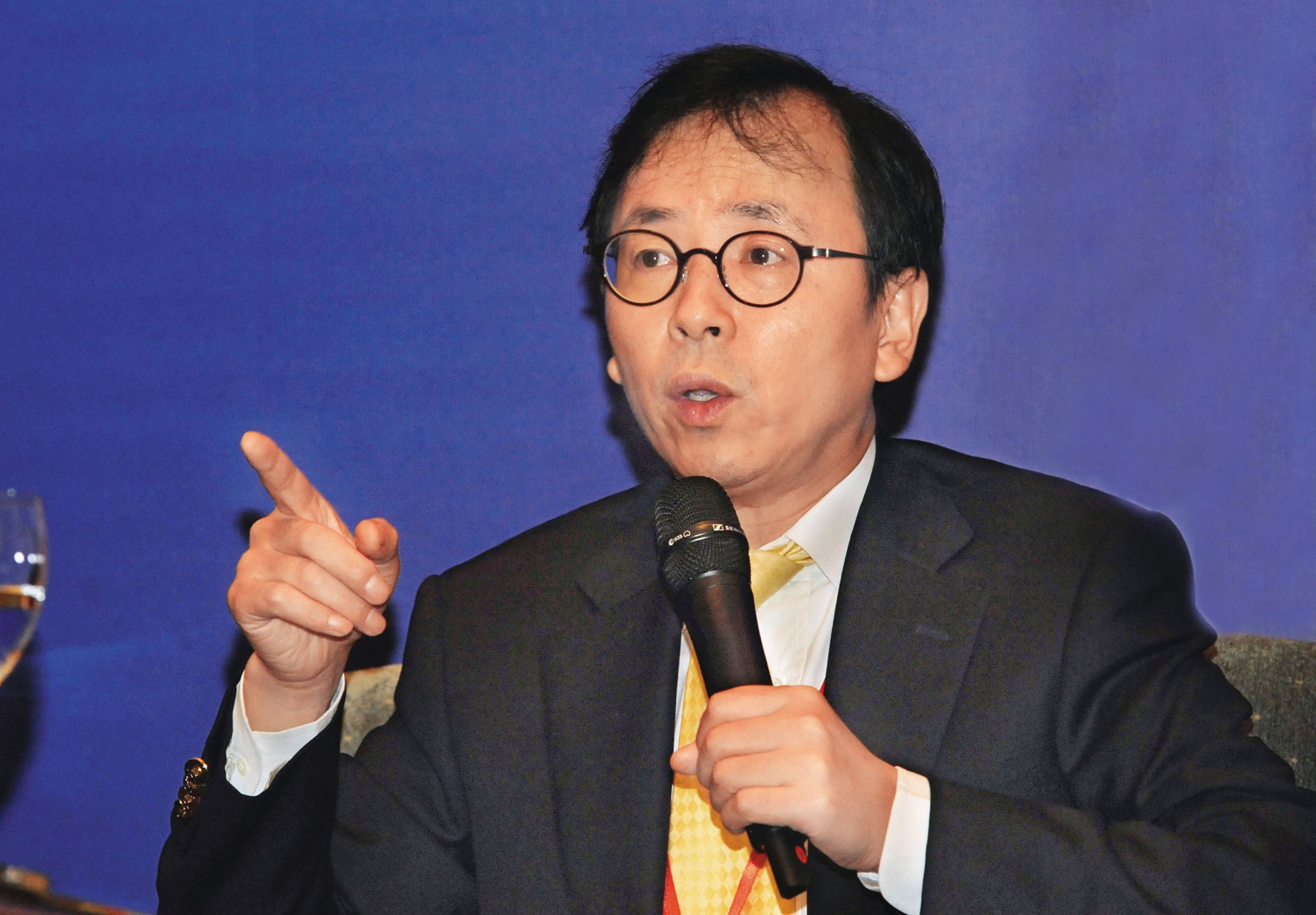 經濟學家謝國忠認為不可能重蹈經濟大蕭條，因為一九三○年代是全球都採保護政策。（東方IC）