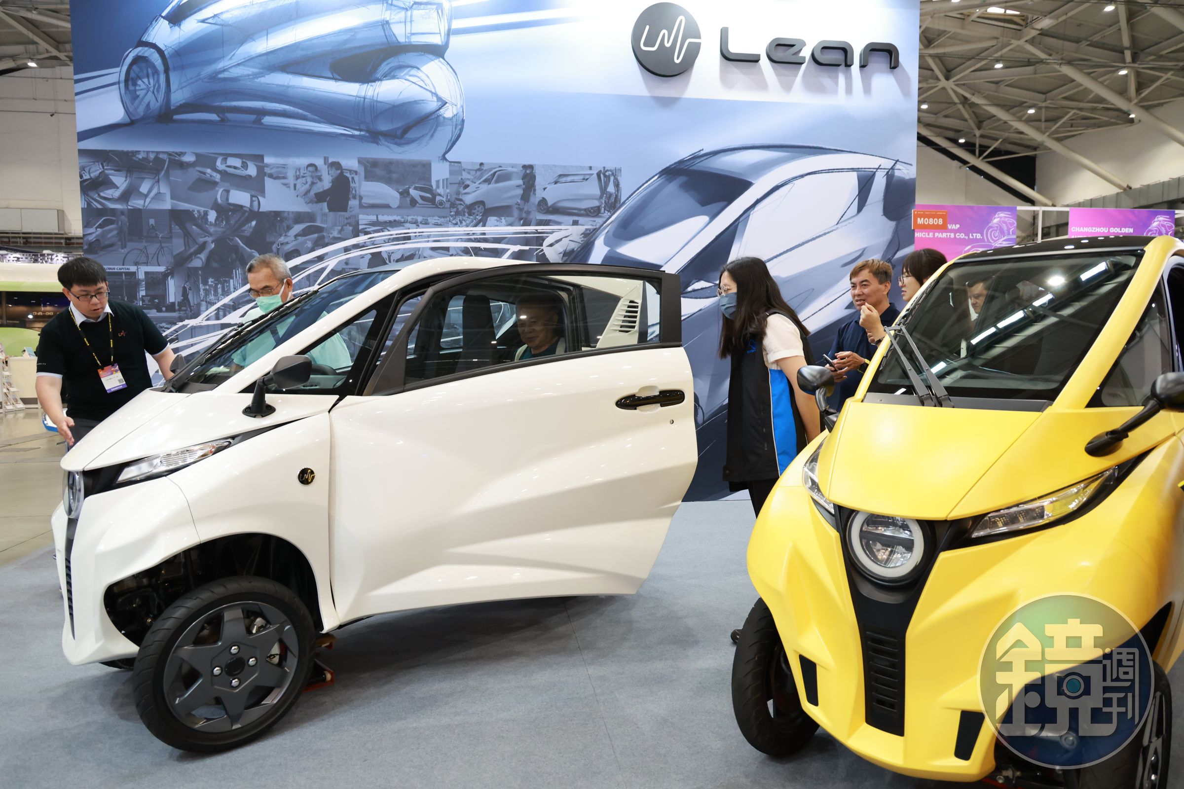 Lean 3是微型電動車遊走在機車與汽車的規範之間,是台灣市場與交通部的一大嘗試。