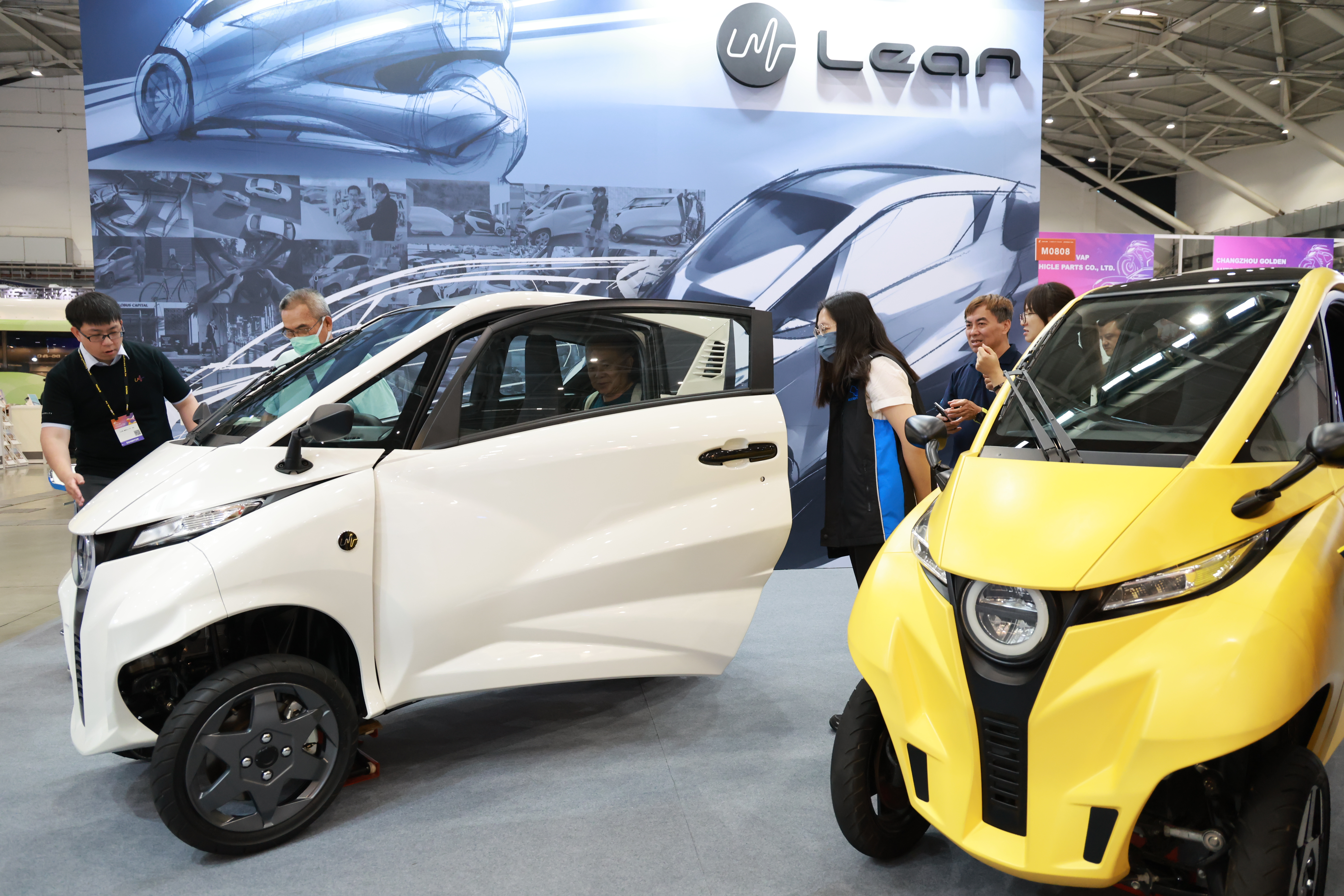 Lean 3是微型電動車遊走在機車與汽車的規範之間，是台灣市場與交通部的一大嘗試。