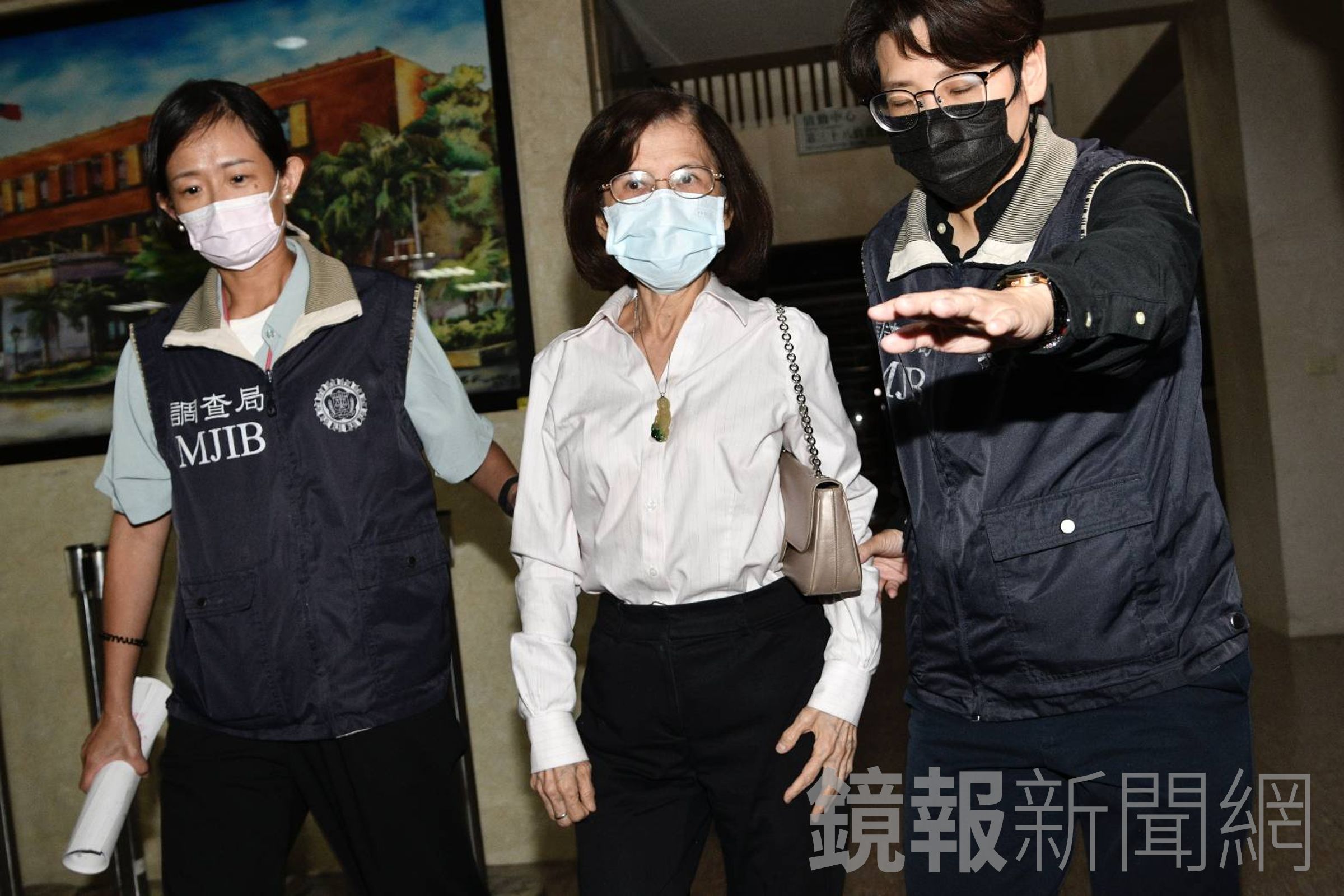 大同公司前董座林郭文艷涉嫌與多家顧問公司簽假合約,掏空公司上億資產,遭北檢約談。(鏡報李智為)