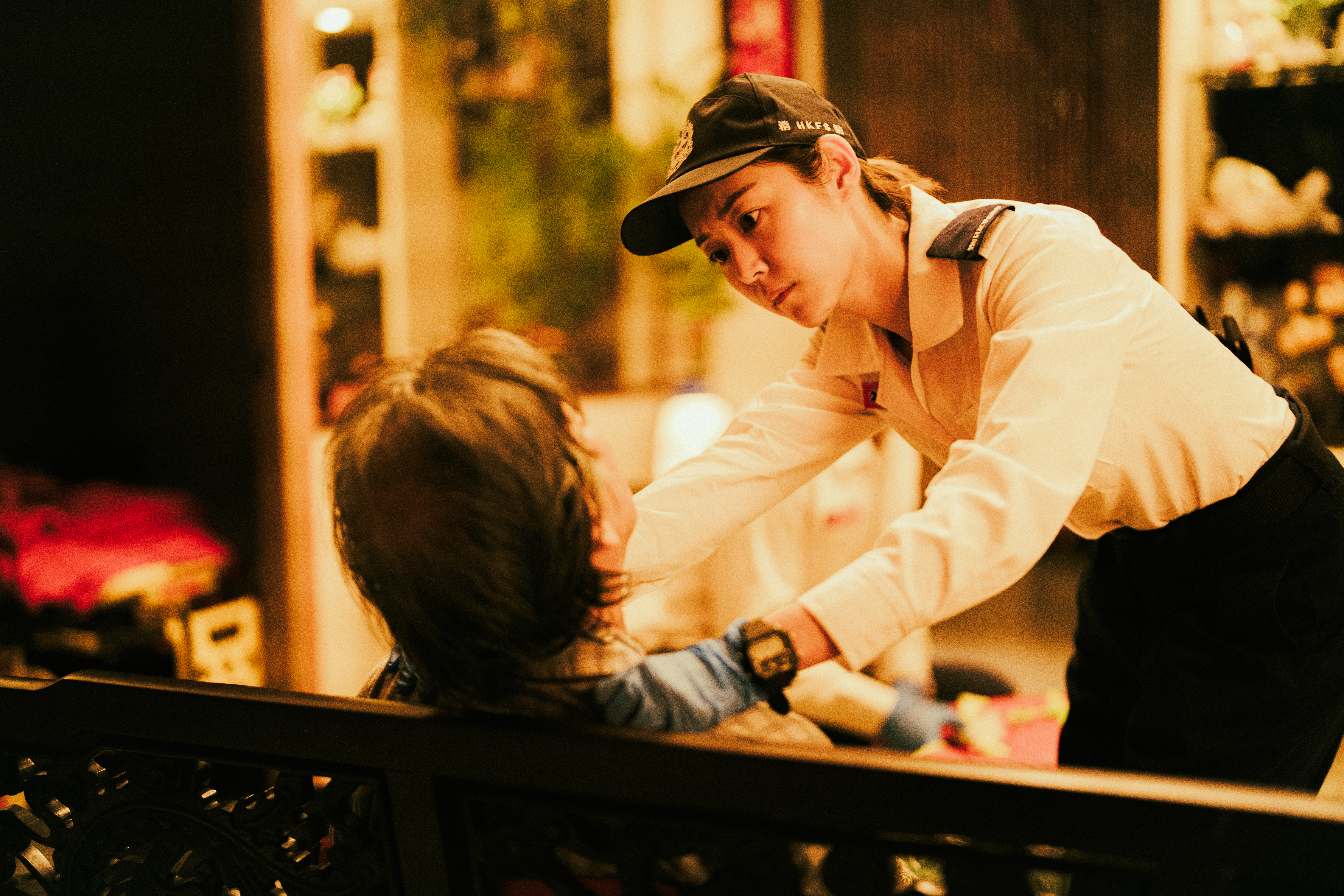 港星衛詩雅在《破·地獄》飾演許冠文的女兒，這次的演出獲得普遍肯定，她也將來台謝票並參加映後QA。（華映提供）