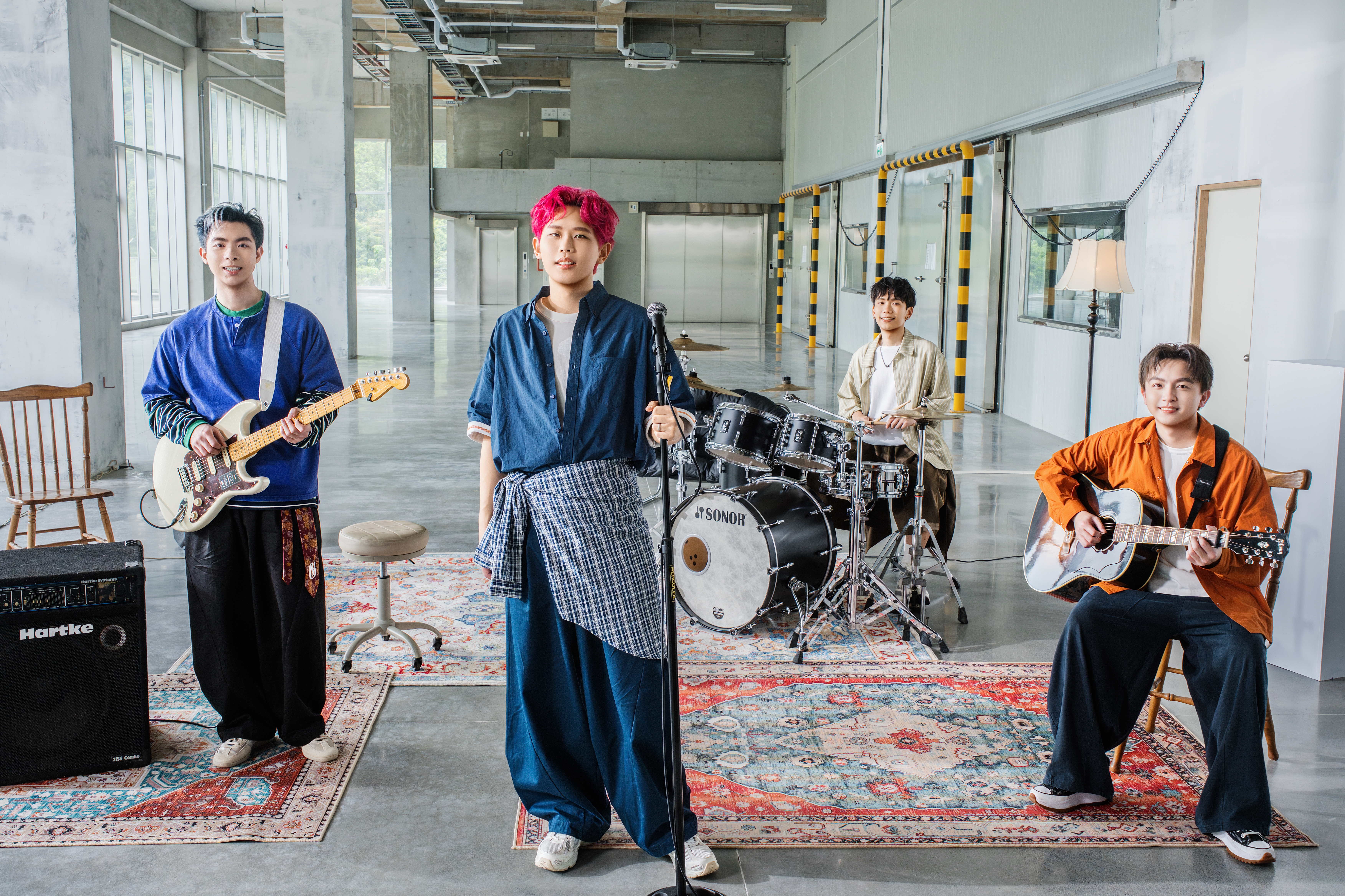 理想混蛋與高爾宣OSN因一場音樂節的合作而結緣。(圖/何樂音樂提供)