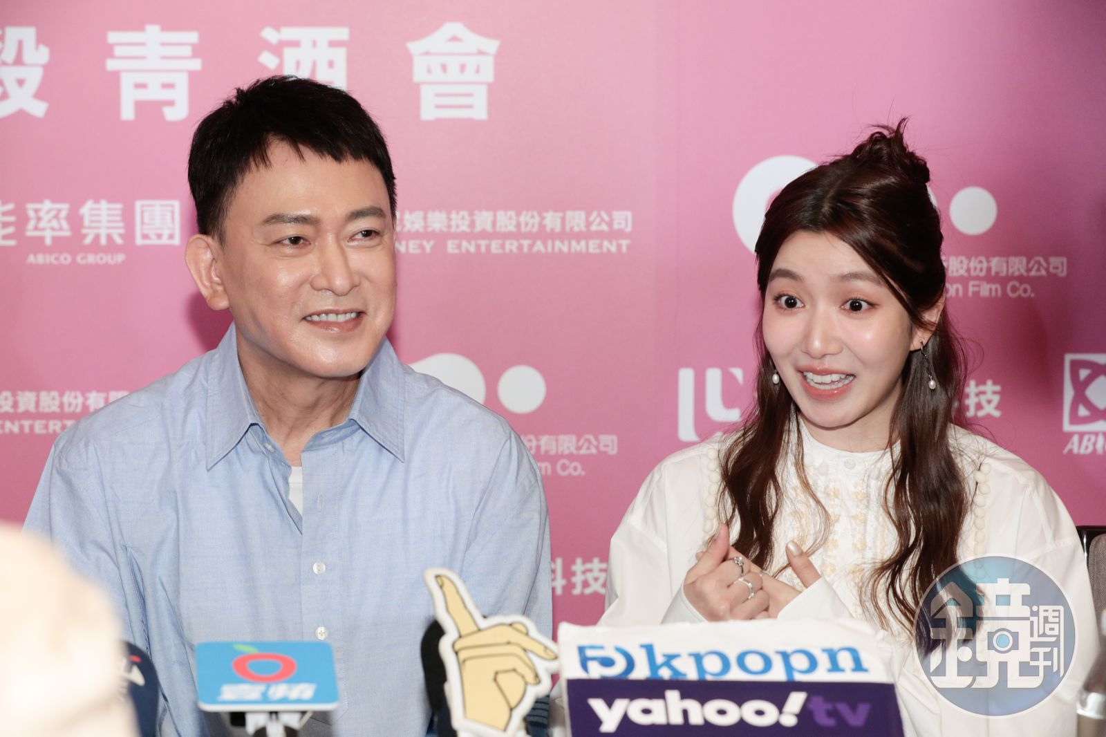 與王識賢飾演父女，陳怡佳沒有感到壓力，反而更多的是王識賢給他照顧得安心。