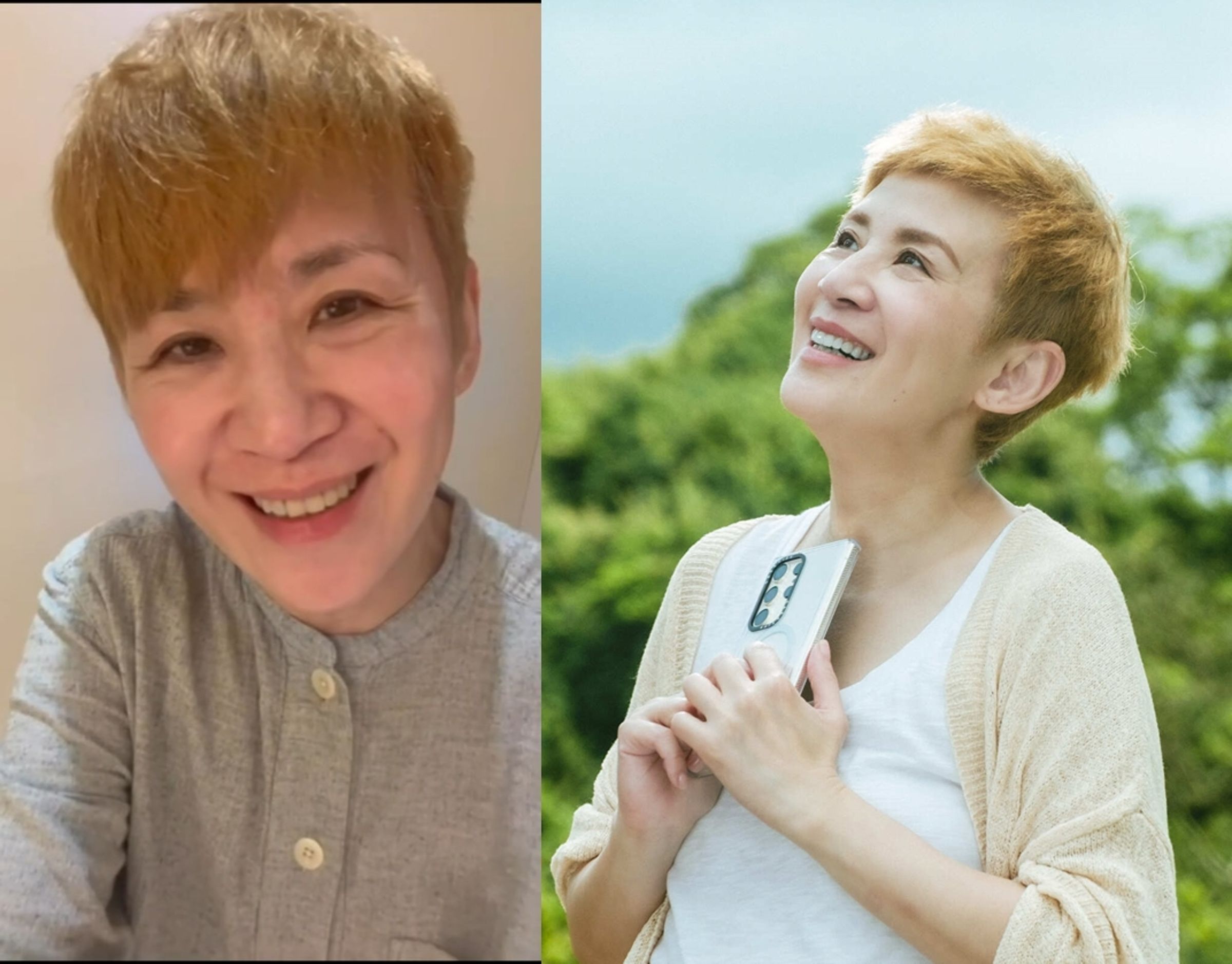吳君如憑《我談的那場戀愛》再度入圍影后,她拍片分享入圍心情,自稱「老淚縱橫」,激動到好像心臟病發。(翻攝吳君如臉書)