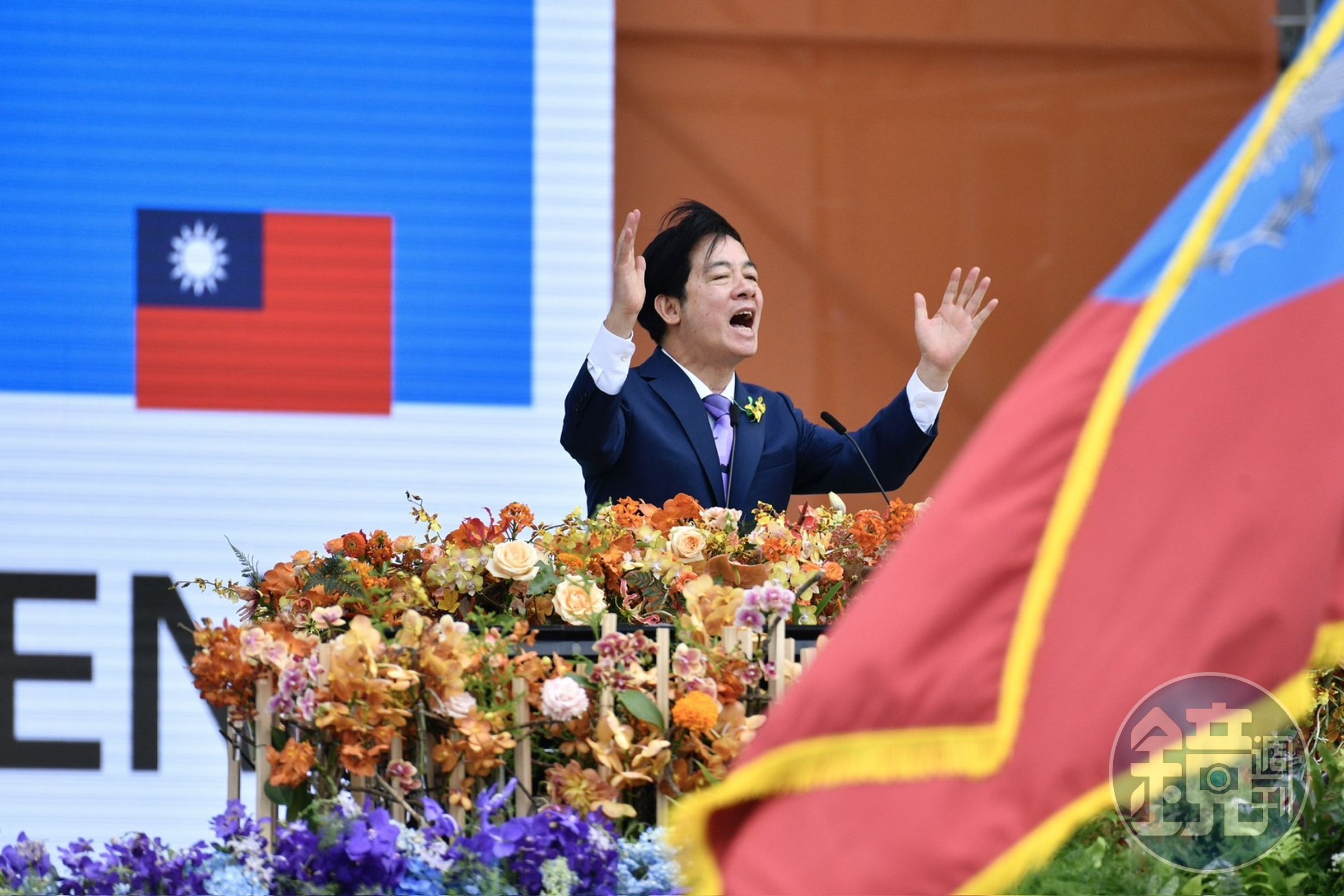 賴清德(圖)總統今發表就職演說,其內容引來馬英九基金會執行長蕭旭岑抨擊。