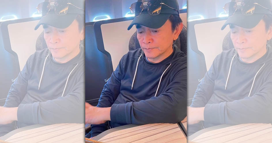 吳宗憲開直播談曹西平驟逝。（翻攝自吳宗憲臉書）