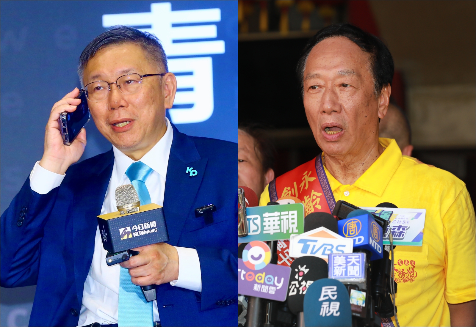 柯文哲昨天談完藍白合，坦言心情很不好，晚間拜訪郭台銘，郭反問他：「你搞清楚遊戲規則了嗎？」（本刊資料照）