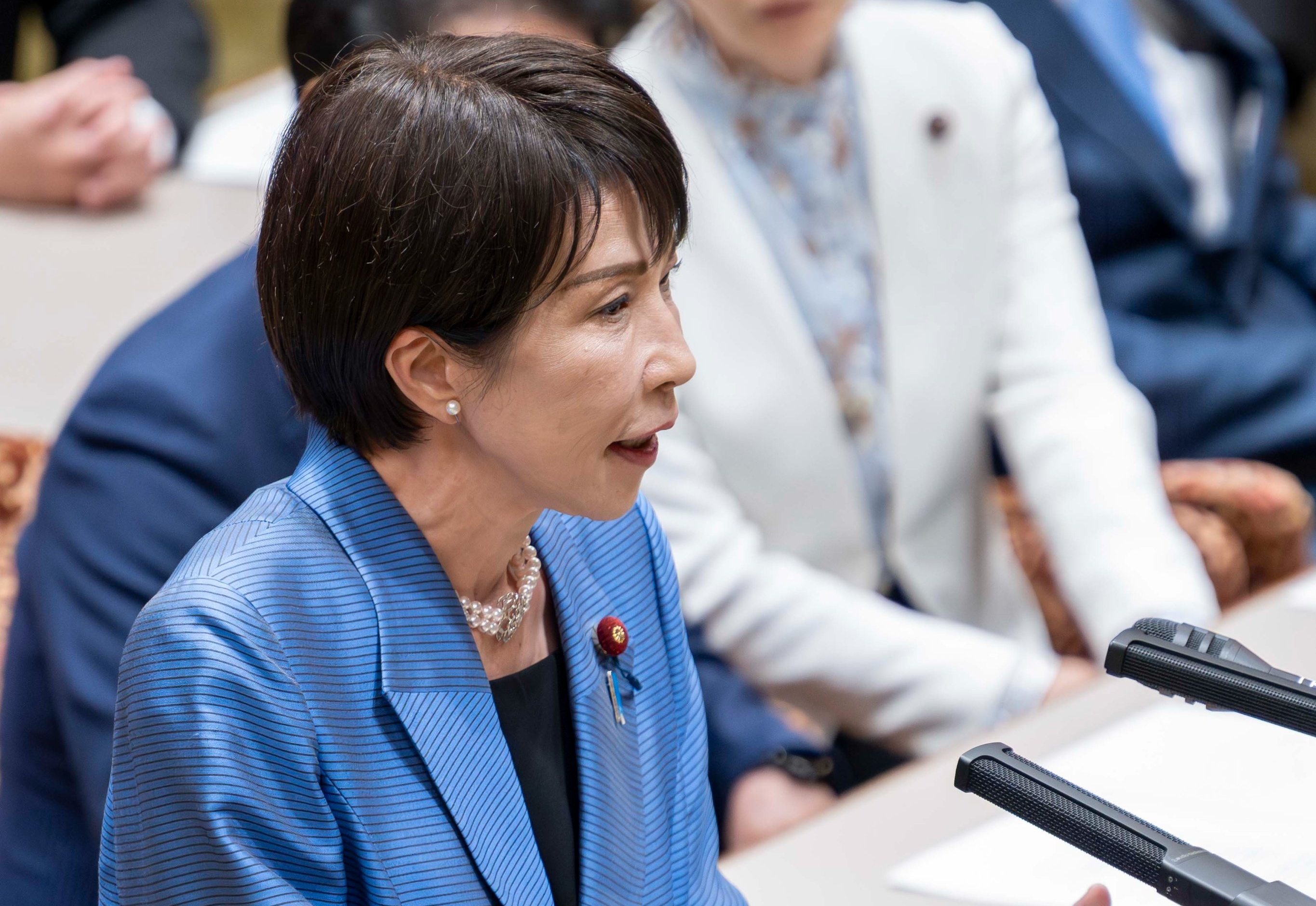 高市早苗近日在辯論中表示，「日本沒有立場去認定台灣的法律地位。」此番言論引起外界各種解讀。（翻攝X／@takaichi_sanae）