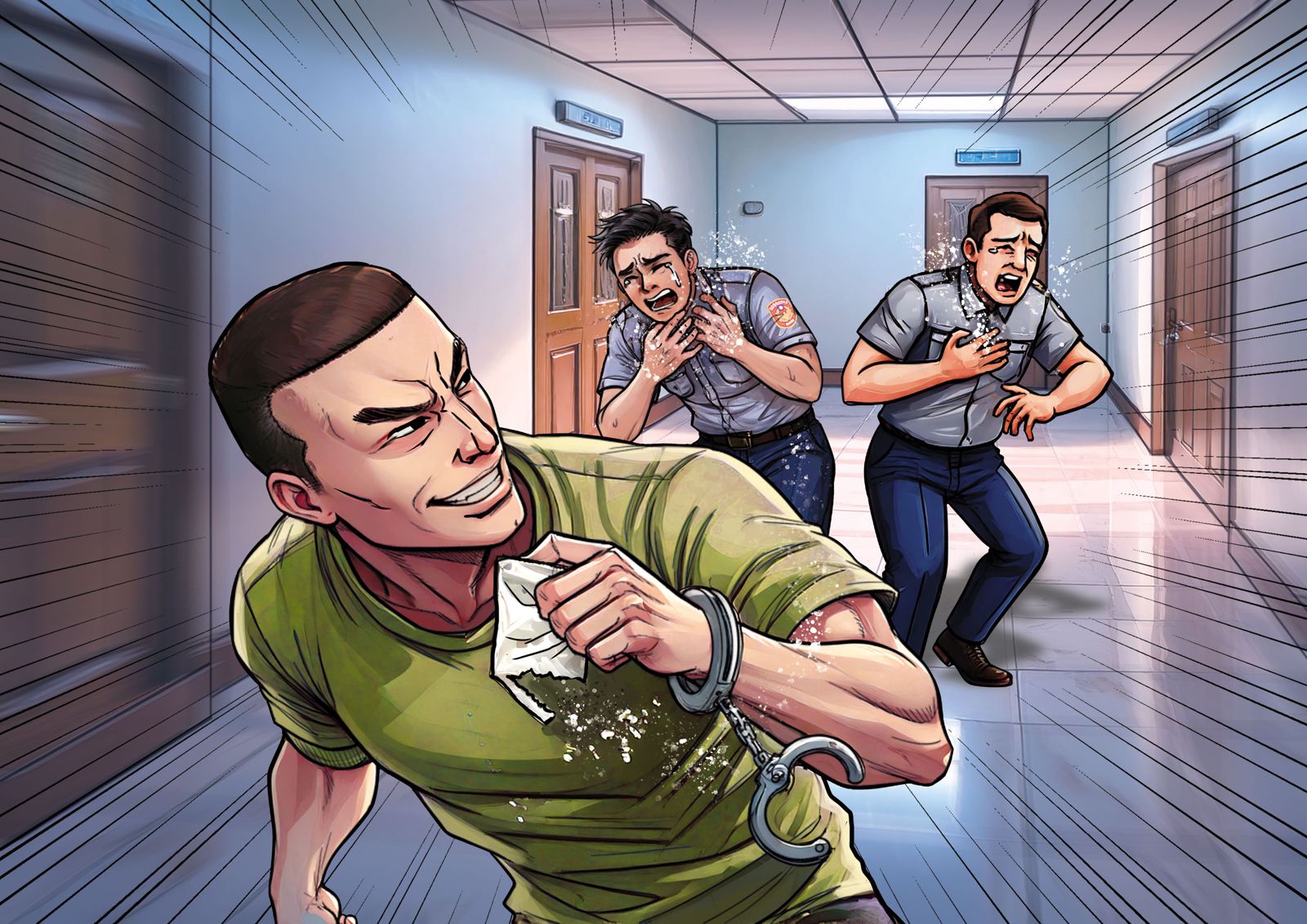 脫逃大王終伏法2/胡椒粉攻警、鋼鋸破囚車 他隱姓埋名再幹票大的出事了