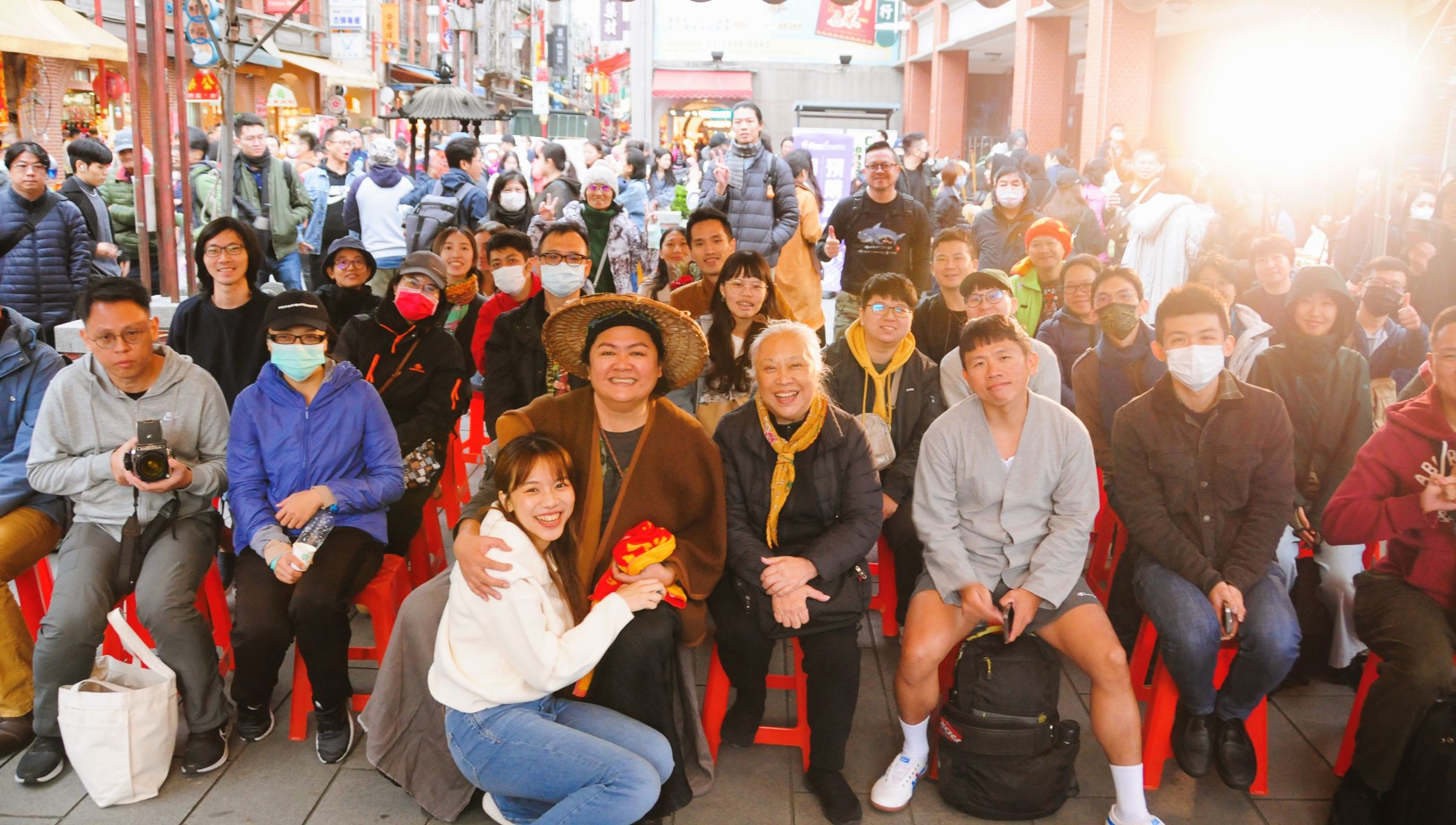 巴奈演唱那天低溫13度，仍吸引歌迷到場支持。（錦川音樂提供）