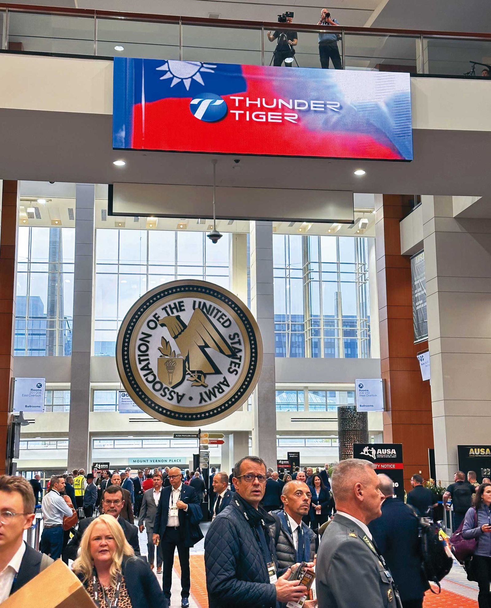 雷虎積極參展讓世界看見其無人載具研發實力,今年10月出席美國陸軍協會(AUSA)年度會議暨展覽。(雷虎提供)