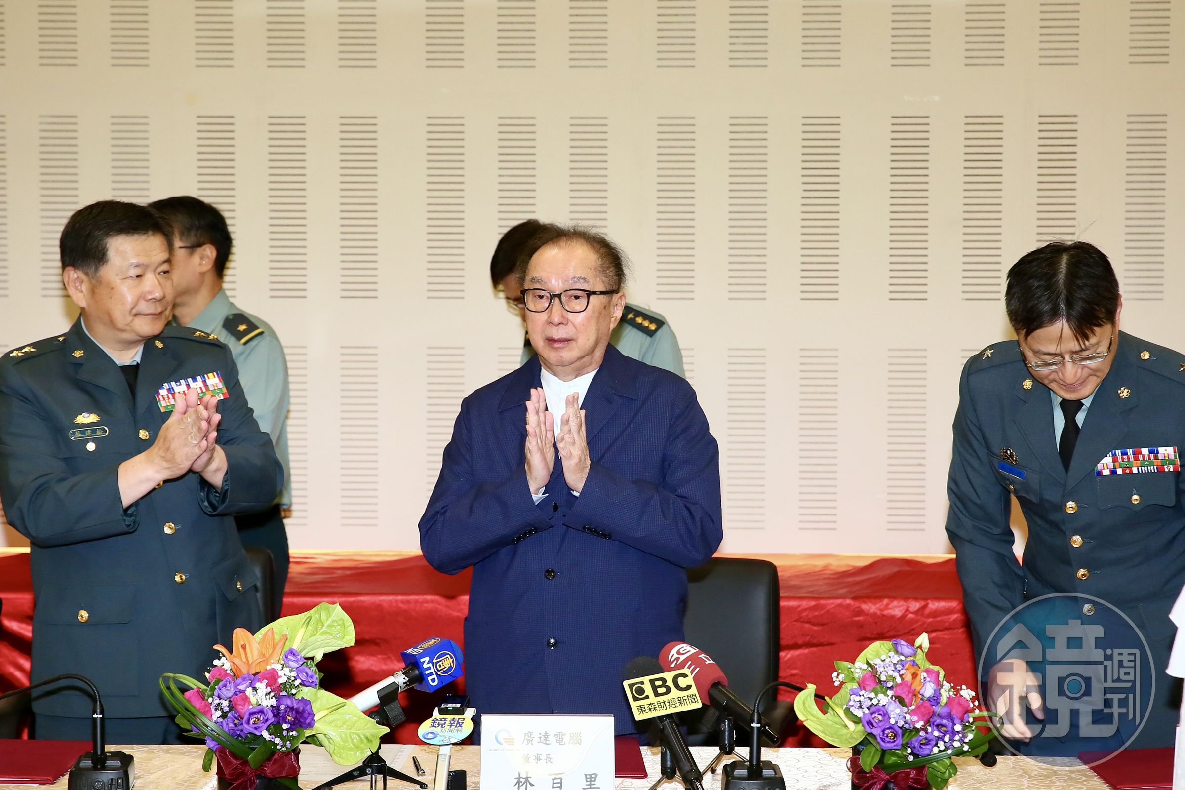 廣達董事長林百里大力支持智慧醫療，還稱十年磨一劍。