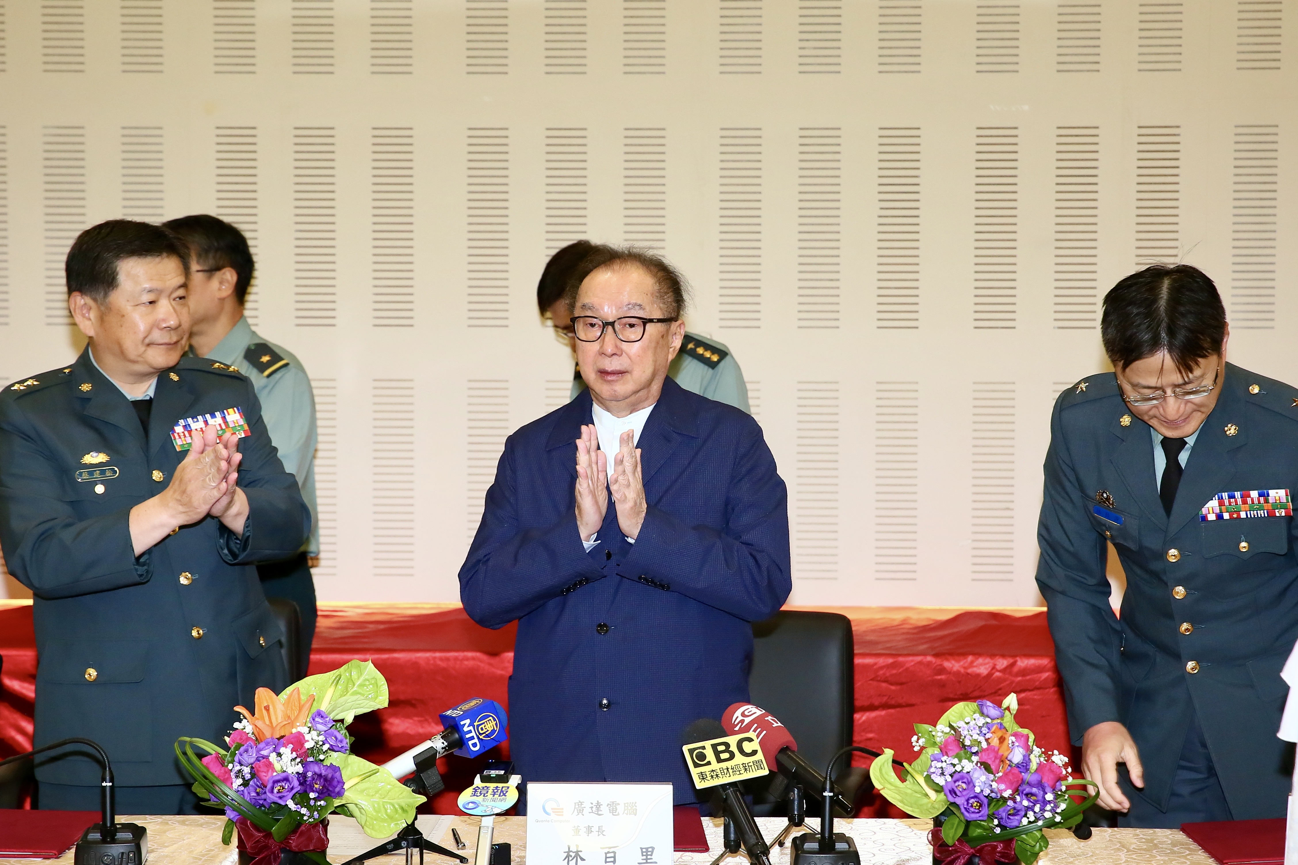 廣達董事長林百里大力支持智慧醫療，還稱十年磨一劍。