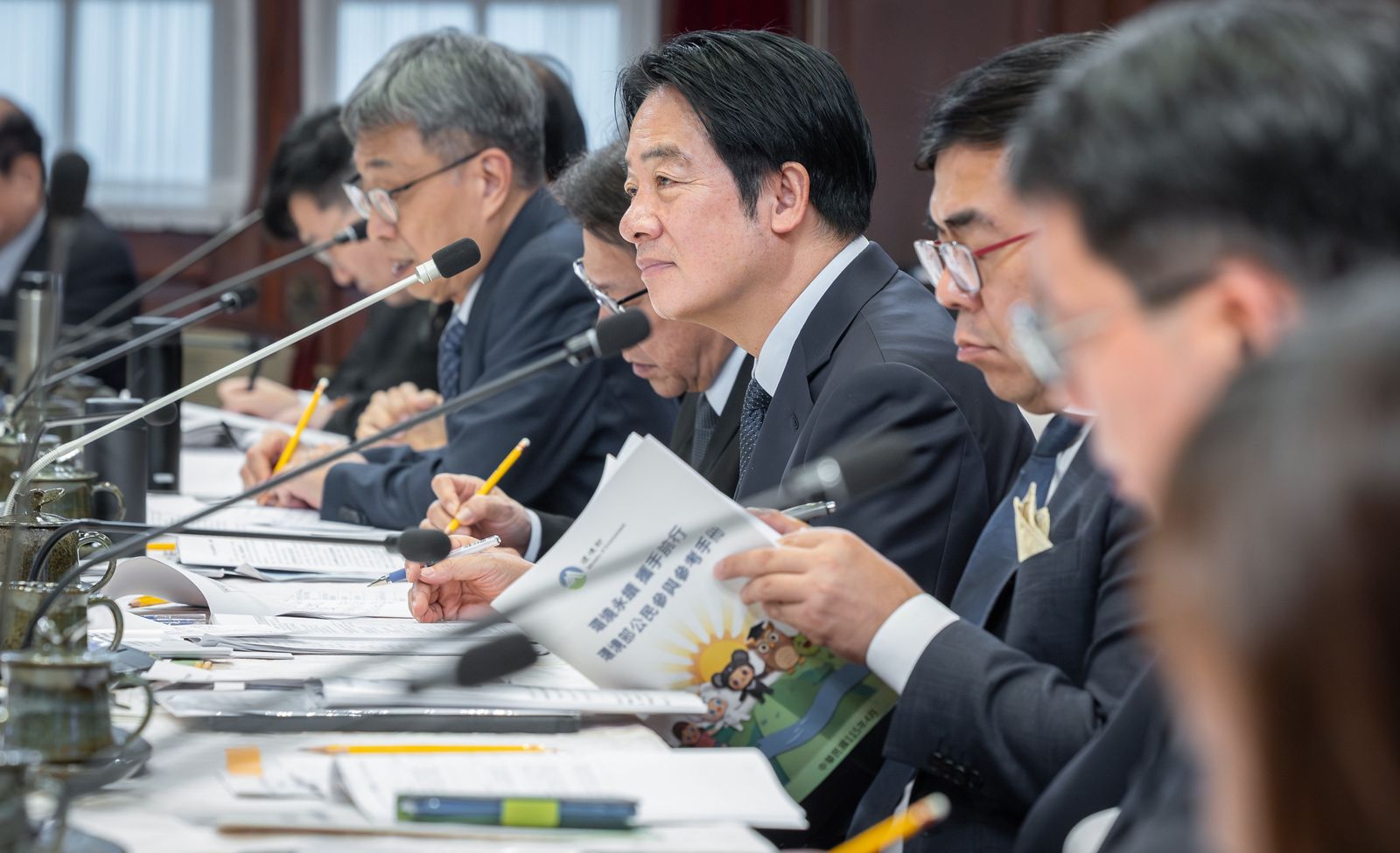 日韓才完成5%! 賴清德看好離岸風電還教大家一起來種樹