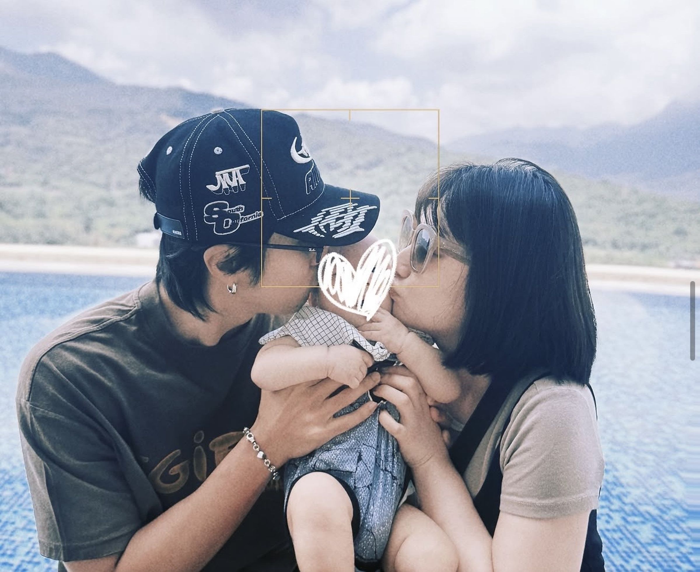 焦凡凡與婁峻碩育有一子。(圖/翻攝自焦凡凡IG)