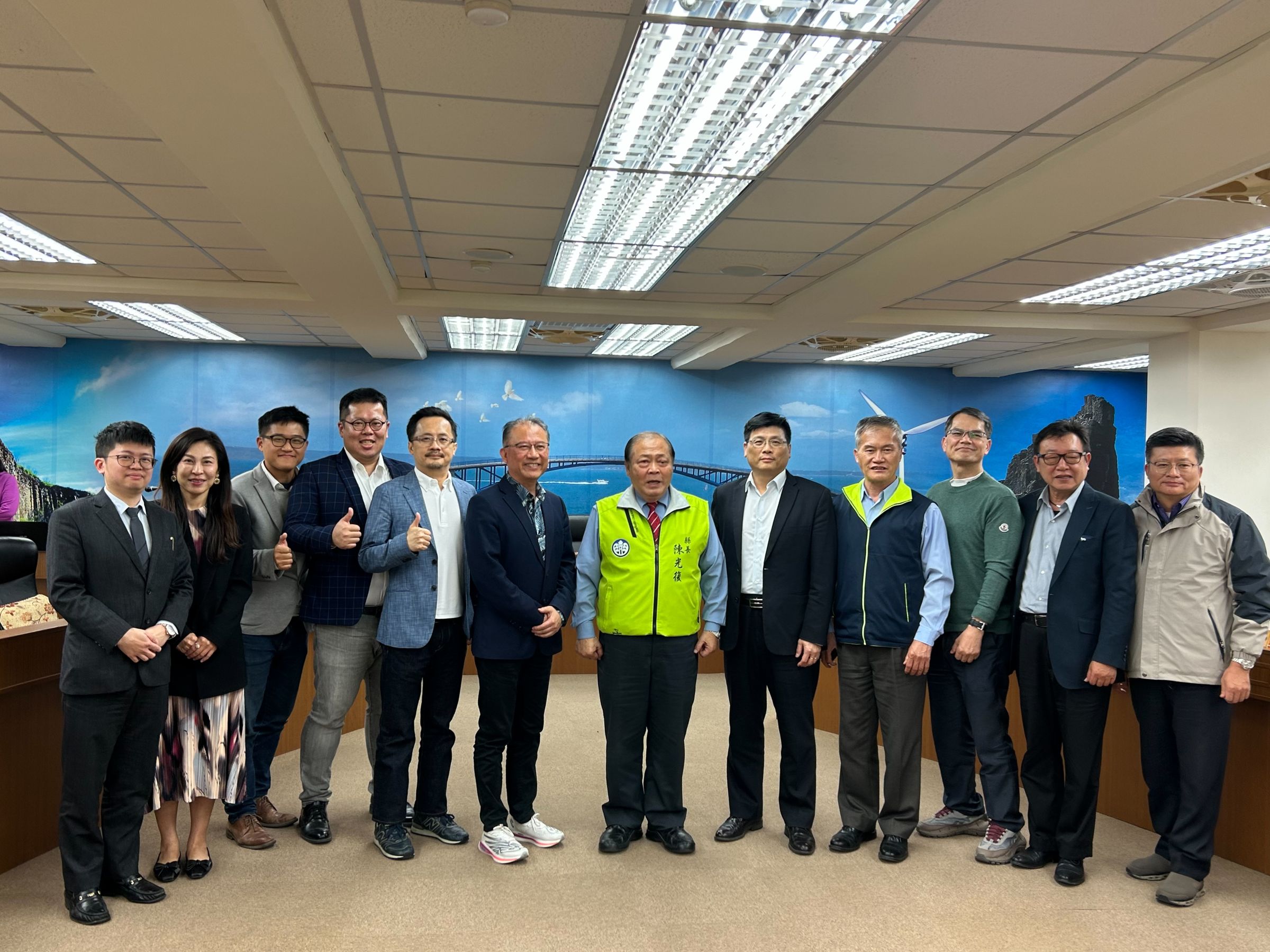 澎湖縣政府超前布署綠色商機，將與澎湖科大、南畝王生技產官學研合作打造本土碳匯產業專區。（南畝王提供）