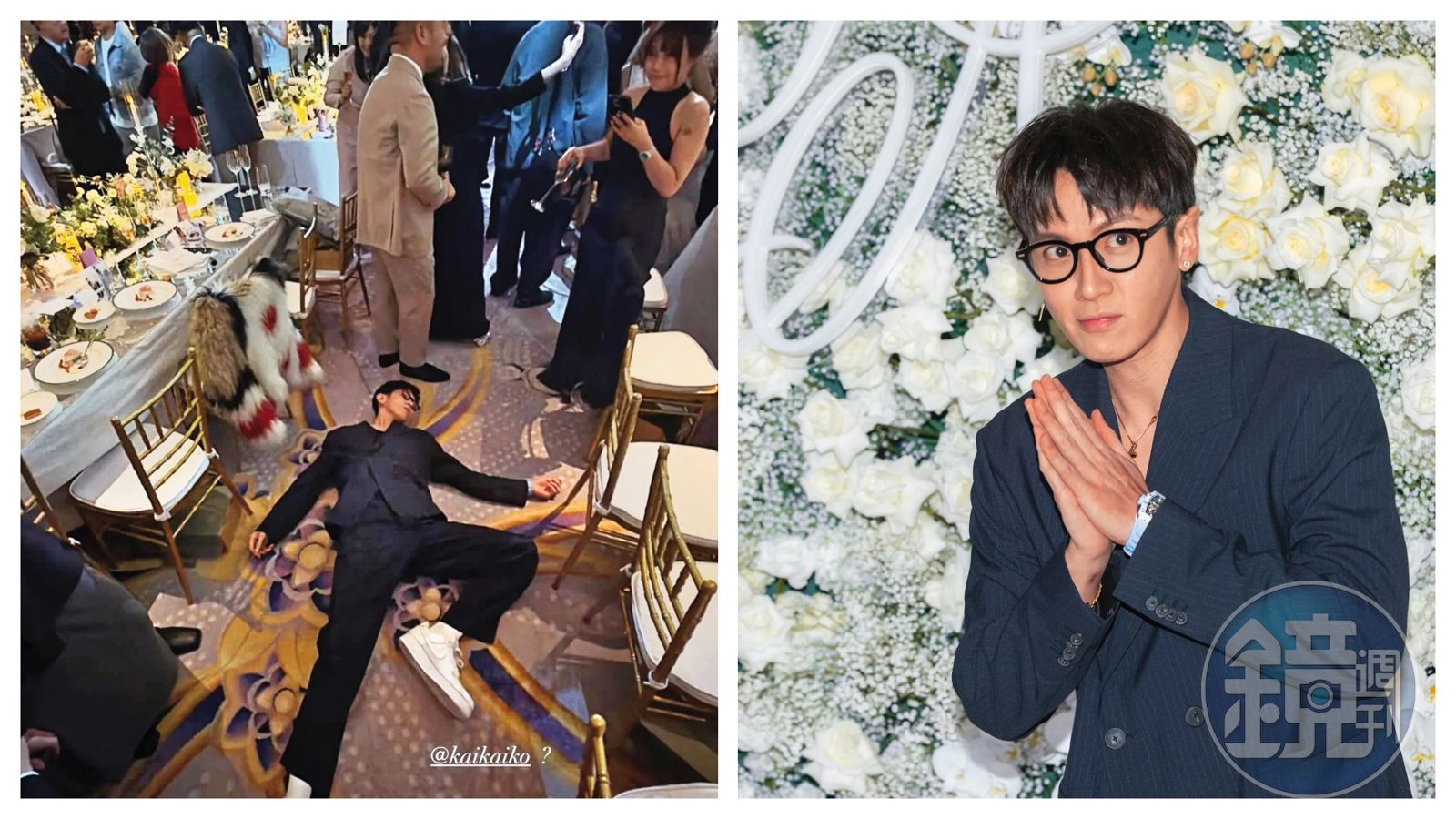 柯震東爆許瑋甯「爛醉倒地」　本人無奈回應：供拍照而已