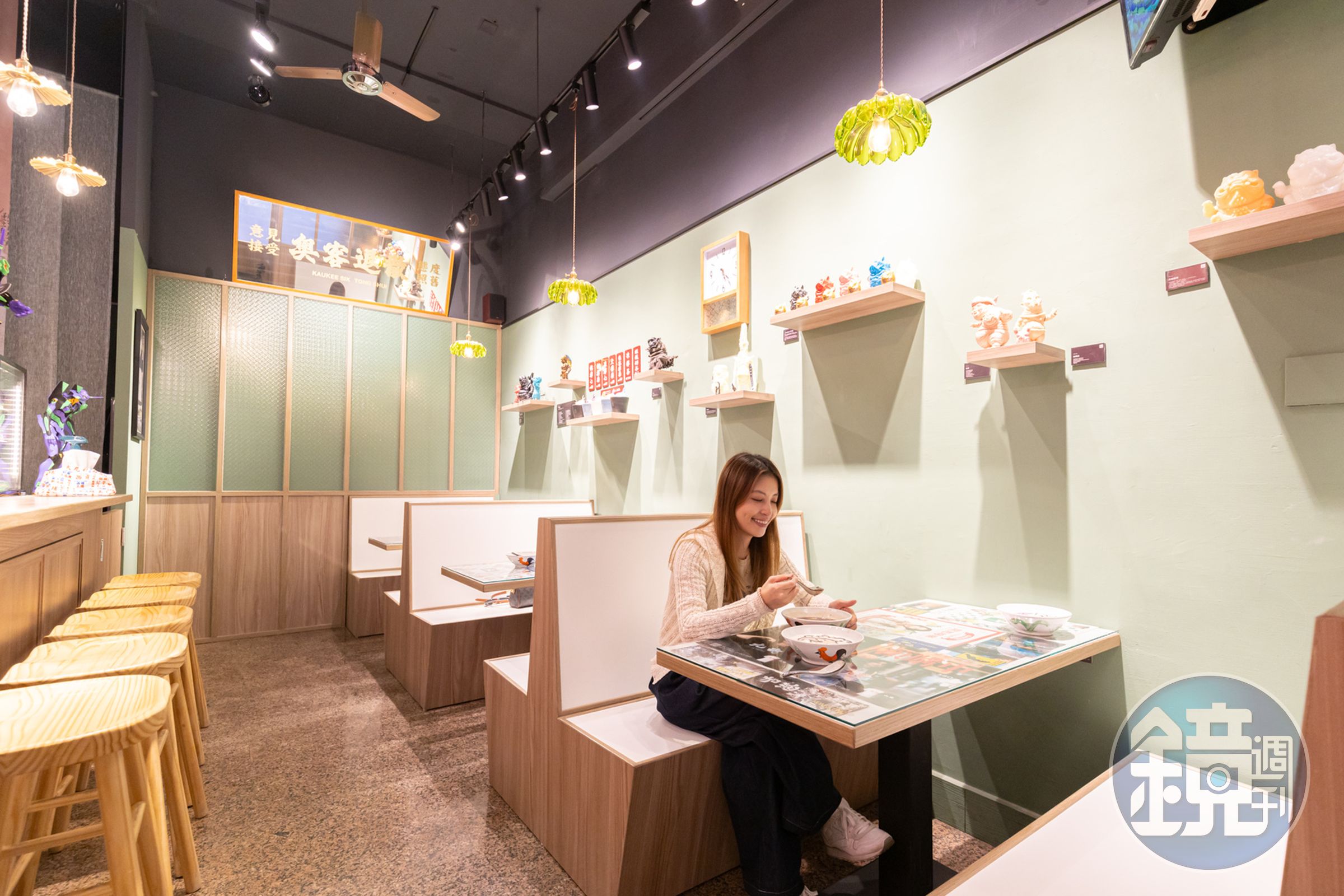 店面不大，適合三五好友簡單品個甜湯。