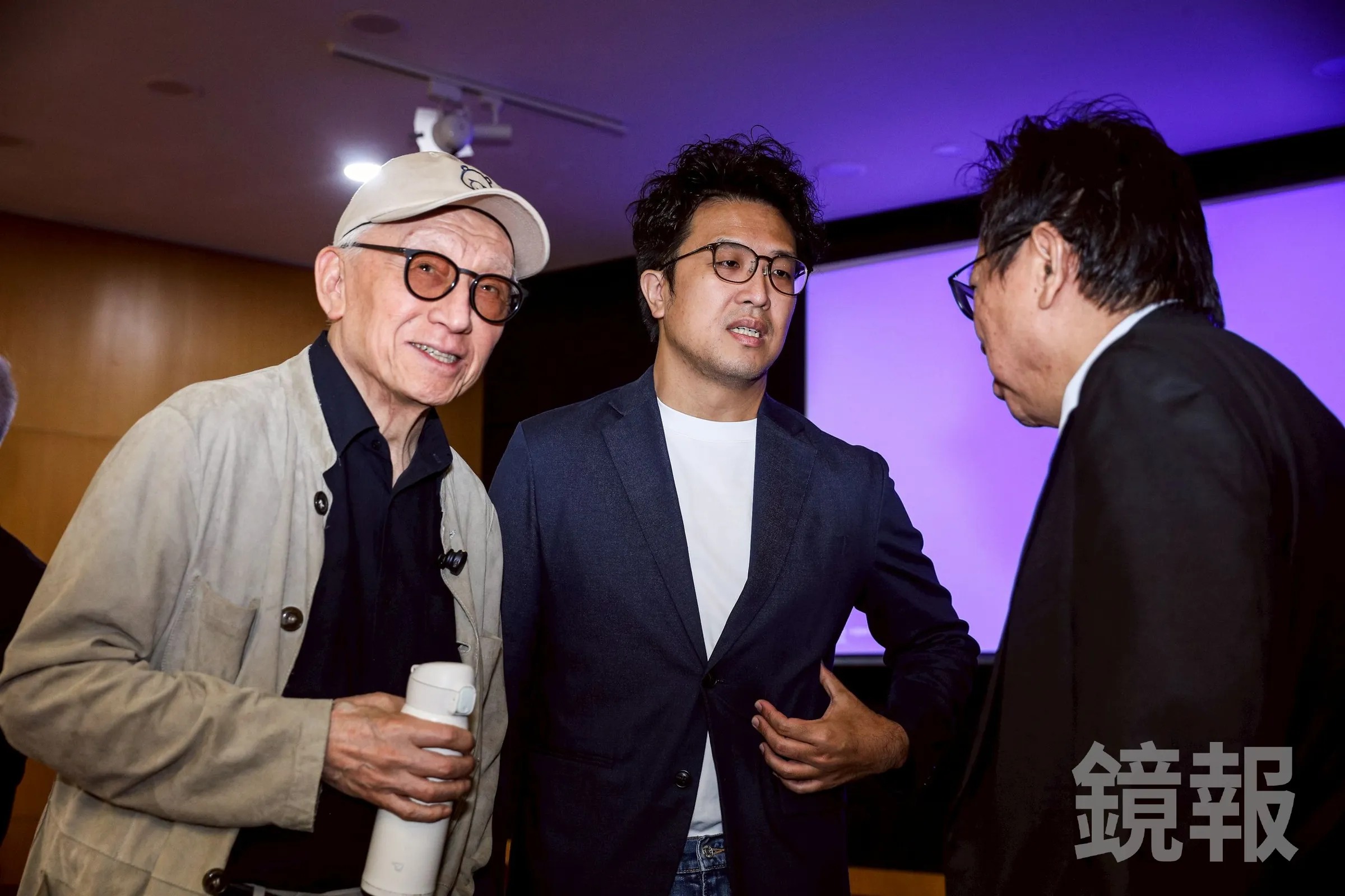 曹興誠說,還沒公開幫沈伯洋助選,是因為民進黨說市長是地方選舉,講市政就好,不要碰統獨議題。(鏡報鄒保祥)