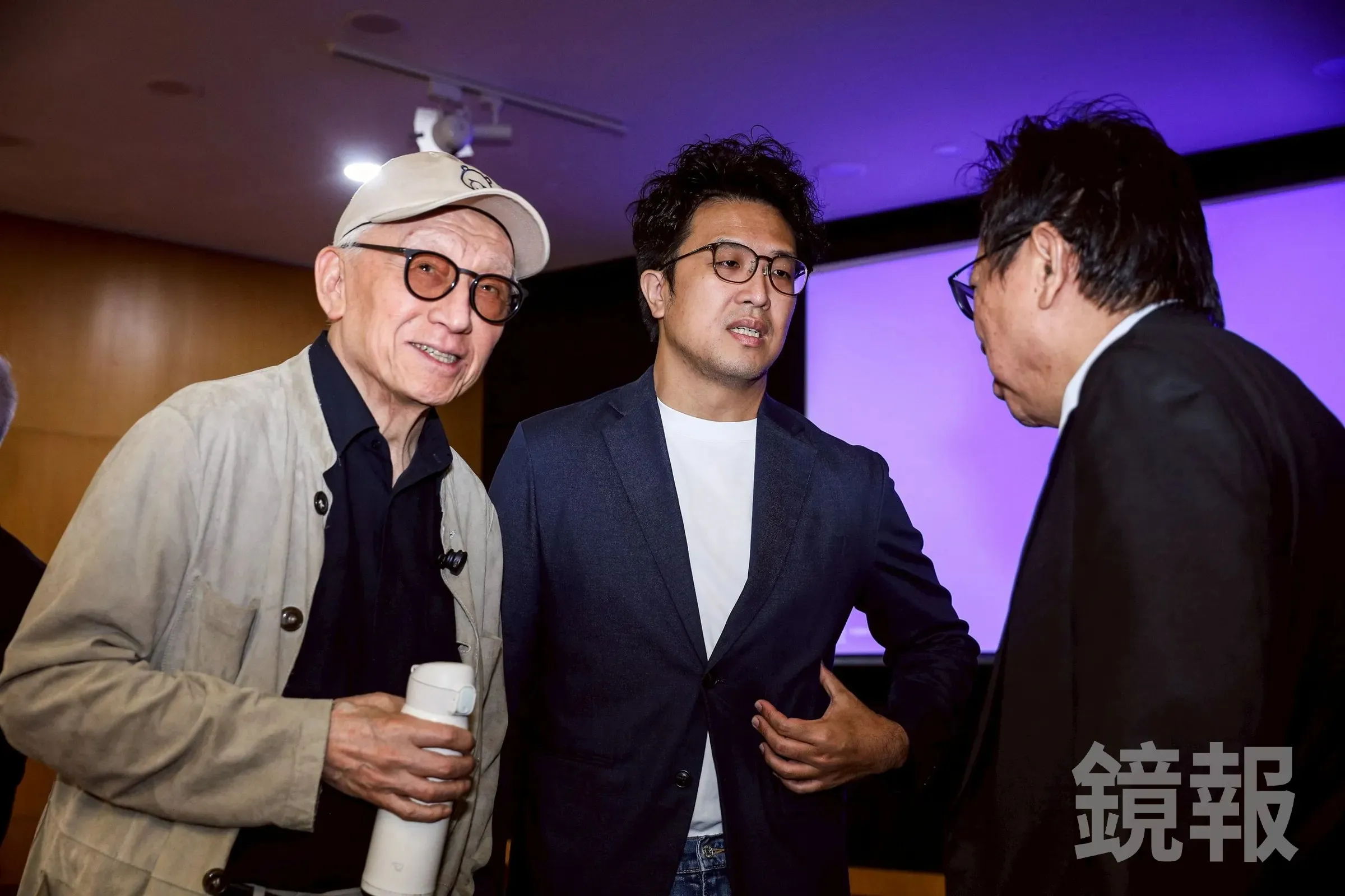 曹興誠說，還沒公開幫沈伯洋助選，是因為民進黨說市長是地方選舉，講市政就好，不要碰統獨議題。（鏡報鄒保祥）