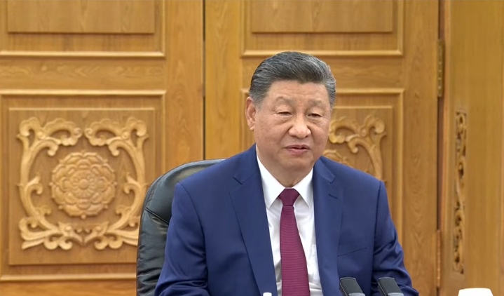 習近平示警，「台灣問題」美中處理不好就會發生衝突。（翻攝YT@The White House）