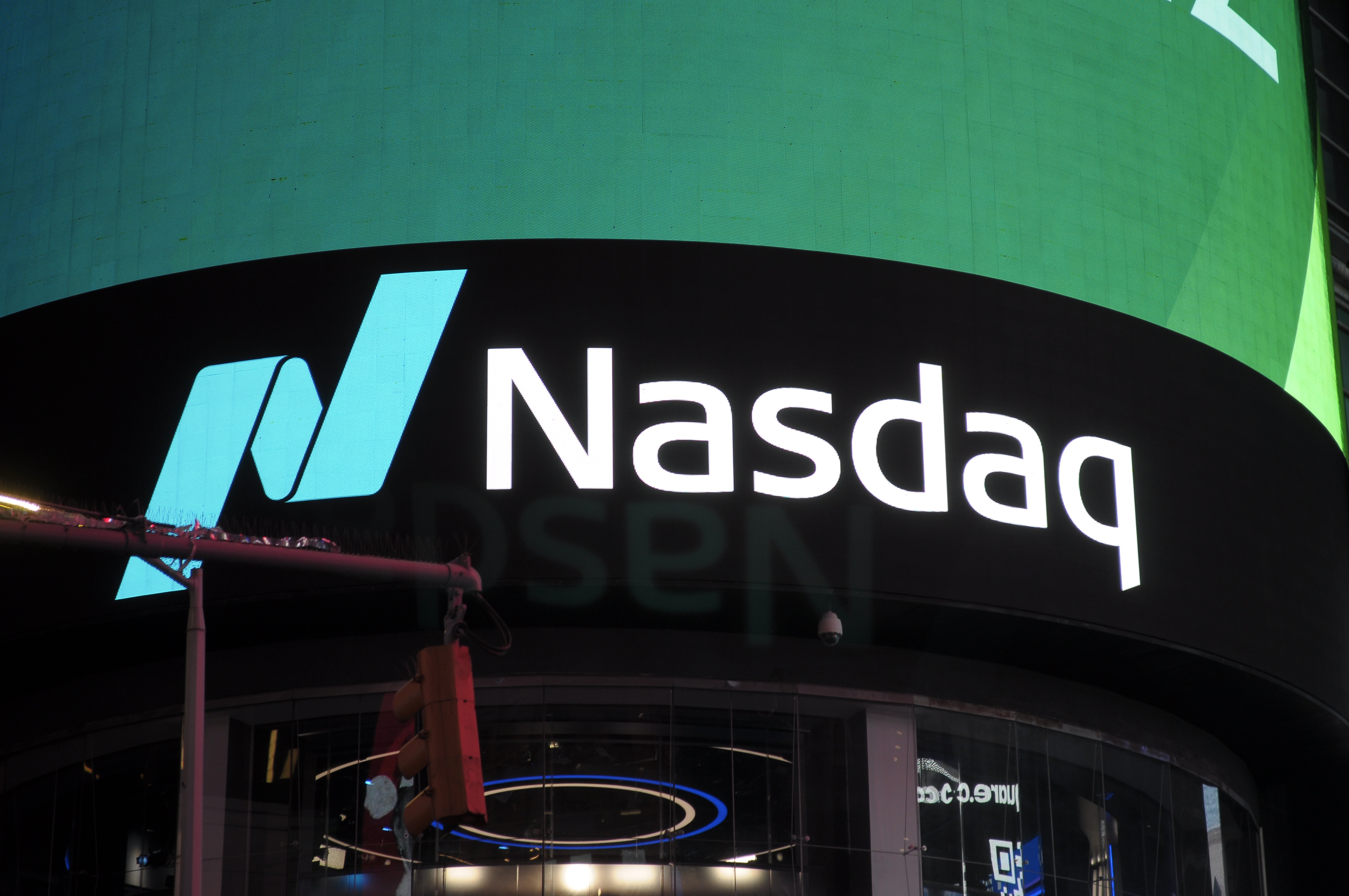 元大投信攜手Nasdaq推出「元大納斯達克精選ETF（009820）」，圖為美國紐約Nasdaq MarketSite（東方IC）