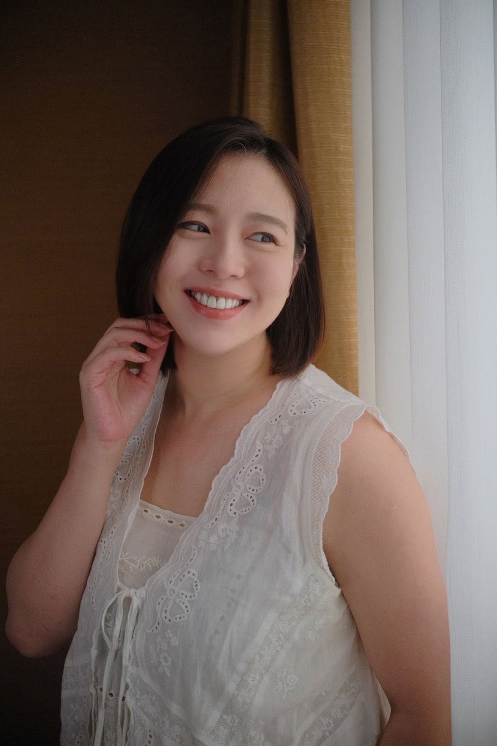劉品言坦言產後掉髮讓她毫無心理準備。（翻攝自劉品言臉書）